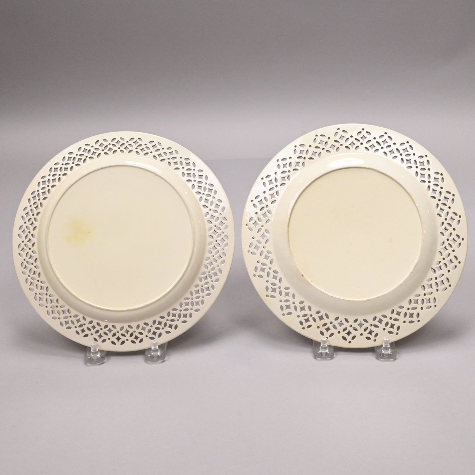 Grp English Creamware Serving Articles & Russian - 12