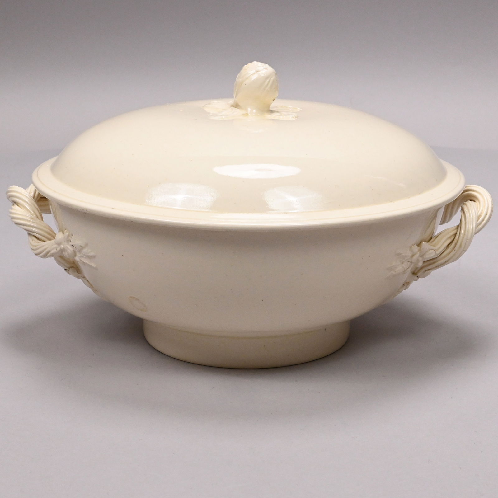 Grp English Creamware Serving Articles & Russian - 7