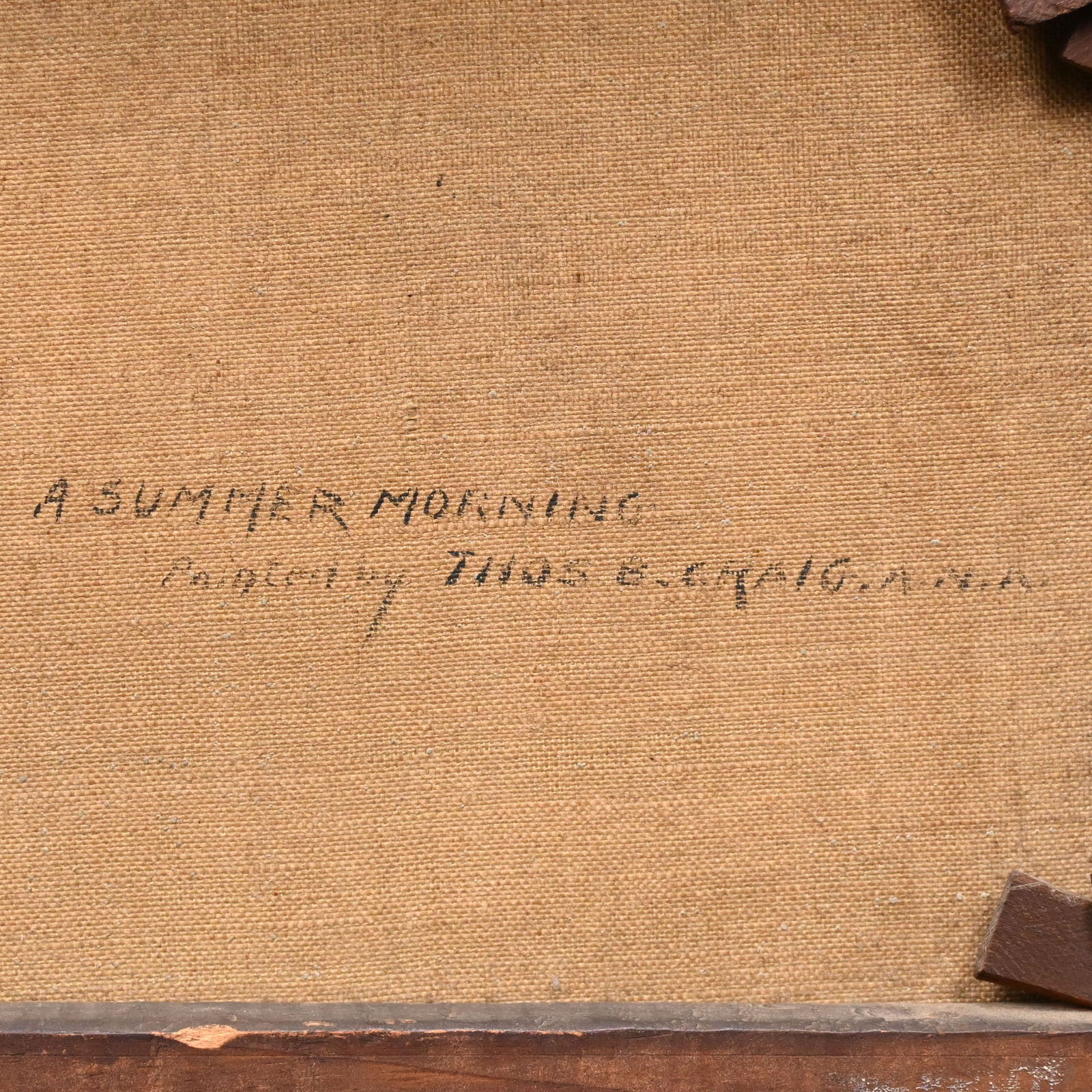 Thomas B. Craig -" A Summer Morning" - 6