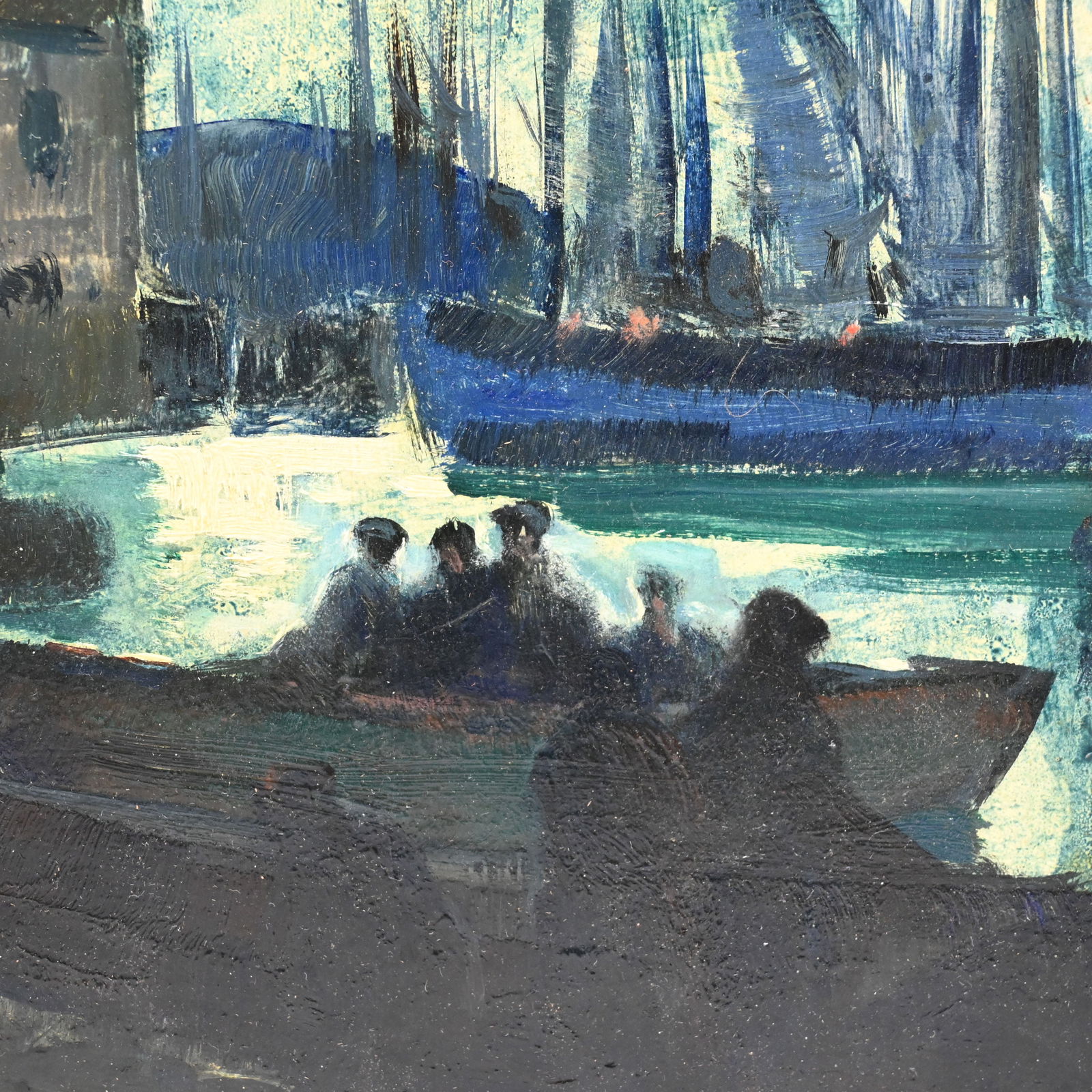 George Elmer Browne - "Brittany Nocturne" - 2