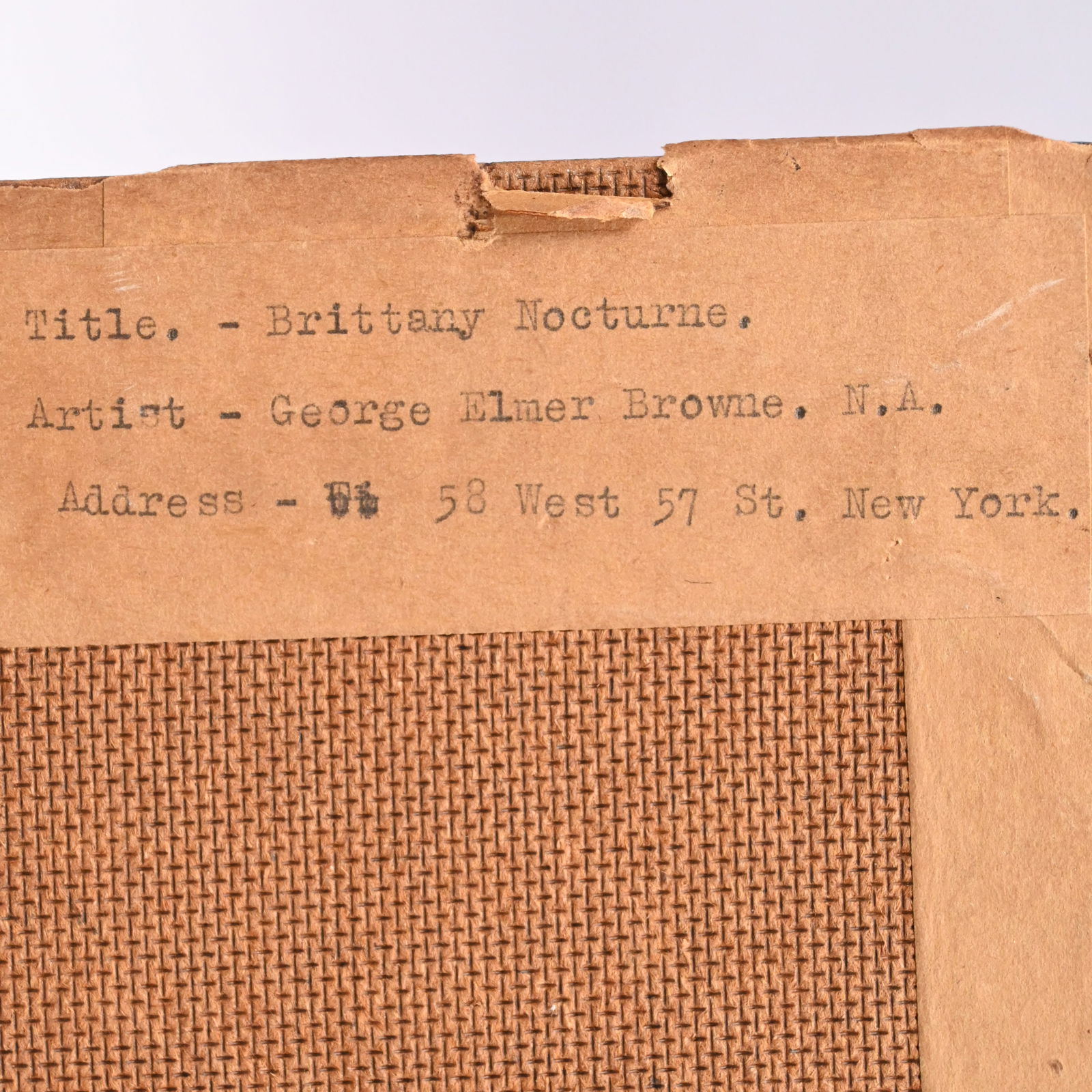 George Elmer Browne - "Brittany Nocturne" - 5
