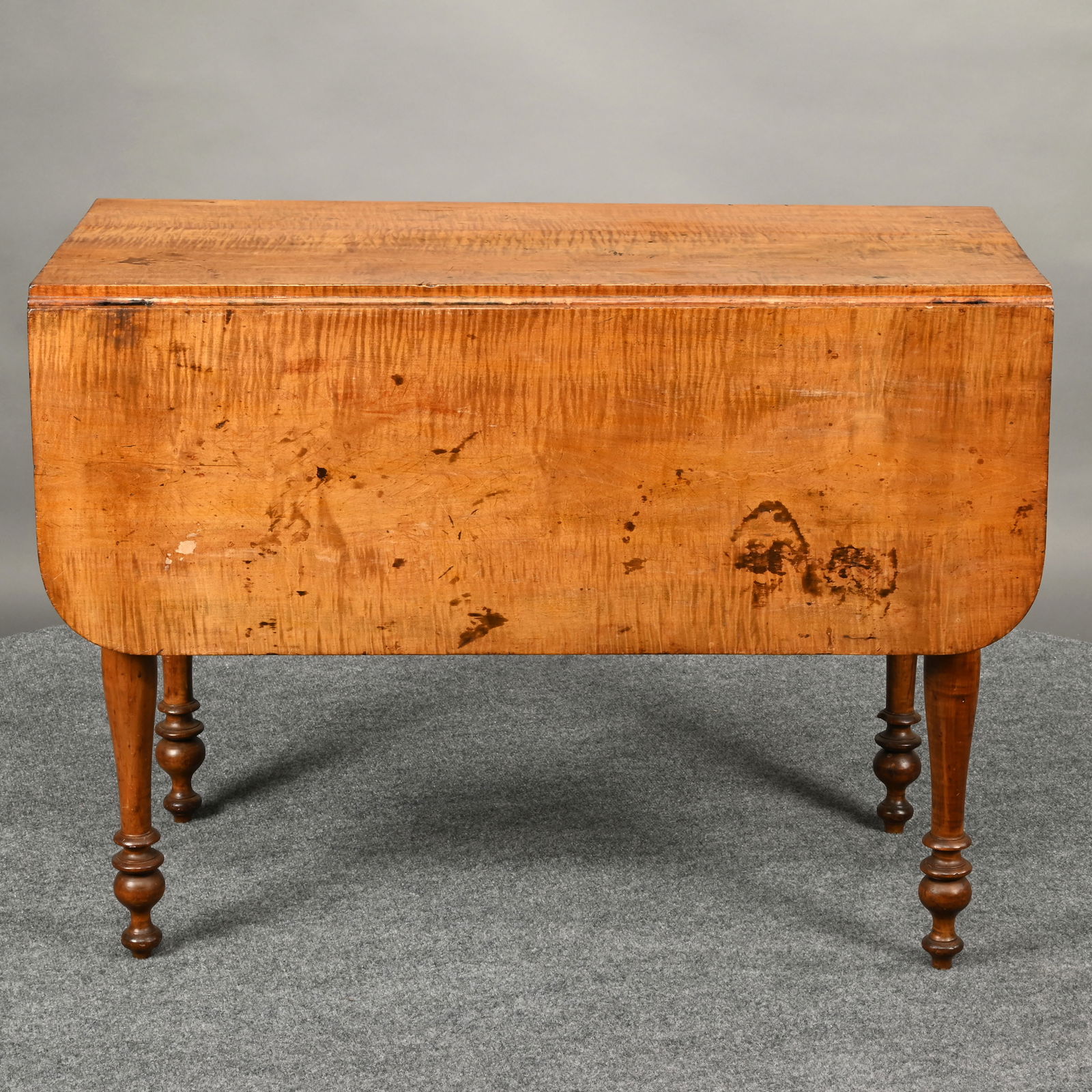 Sheraton Tiger Maple Pembroke Table - 2
