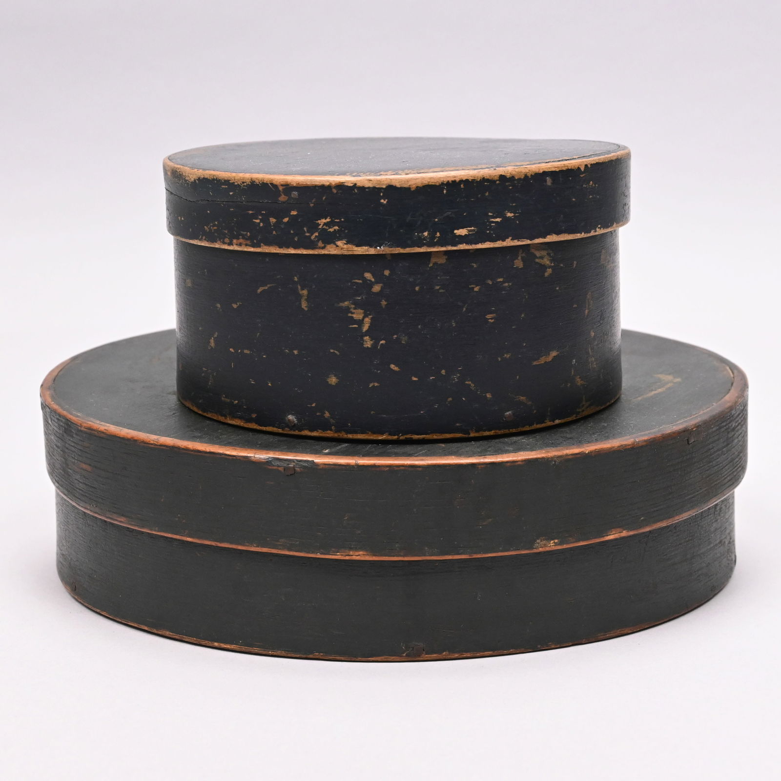 Two American Birch Pantry Boxes in Original Paint (1 of 11)