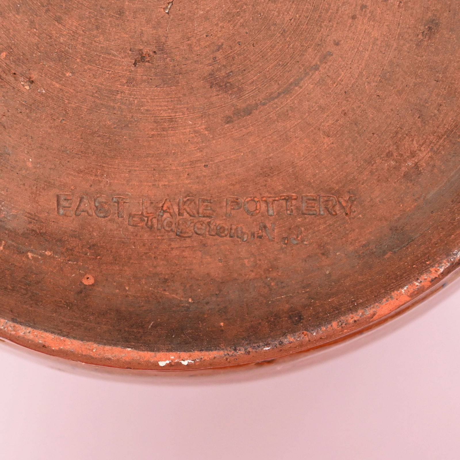 Glazed Redware Bean Pot& Yellow Ware Mochaware Jar - 8