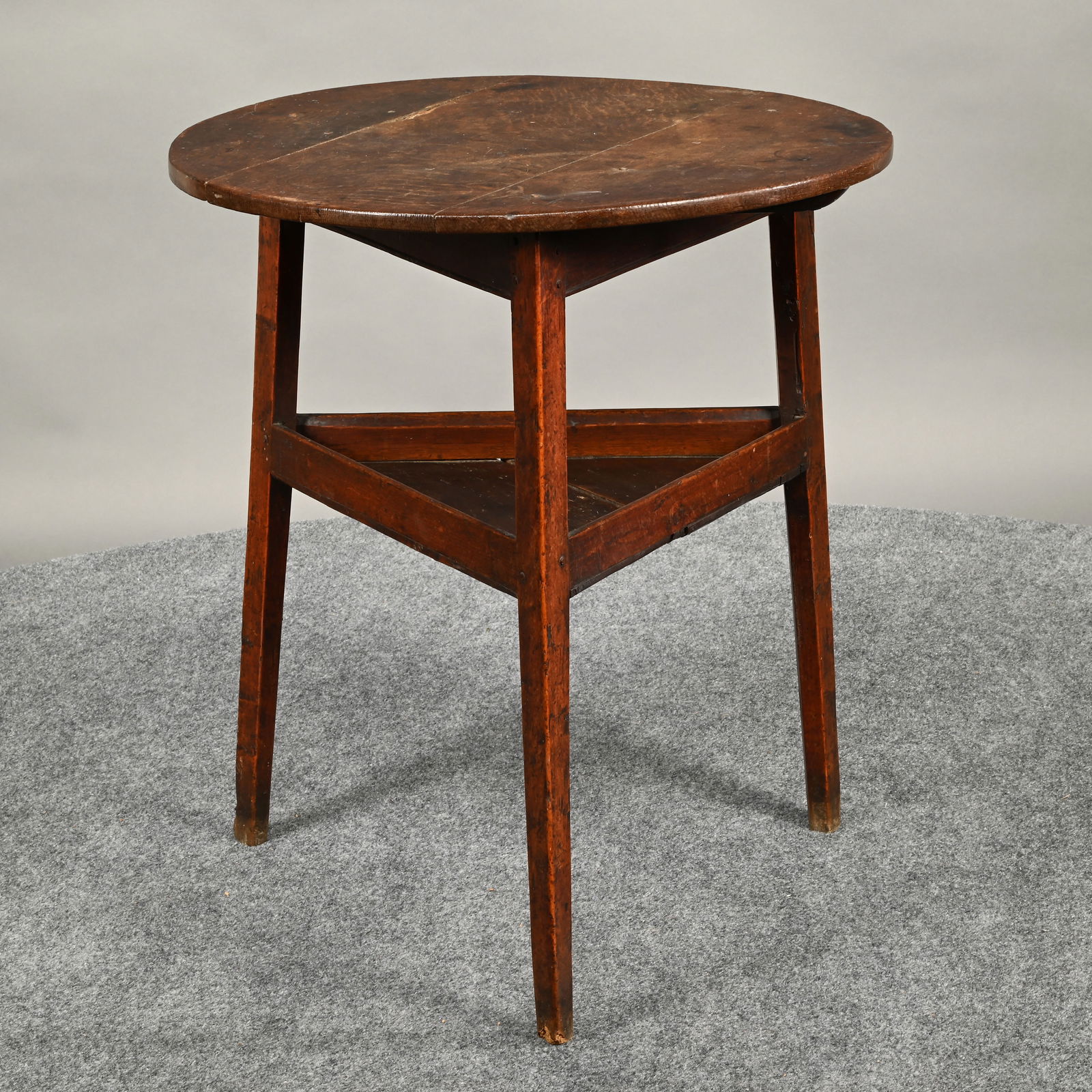 George III Oak Cricket Table (1 of 7)