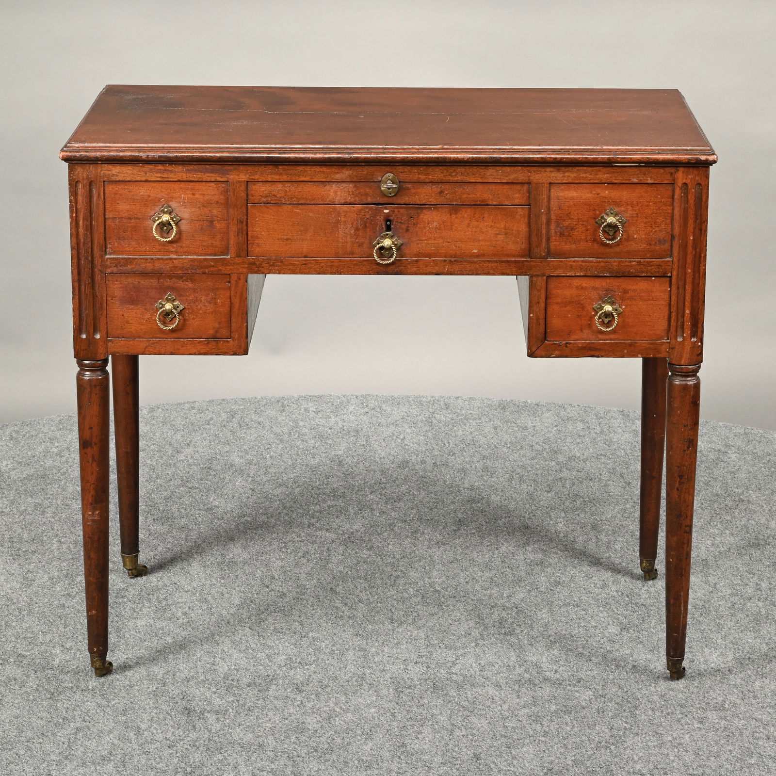 Edwardian Mahogany Poudreuse - 2