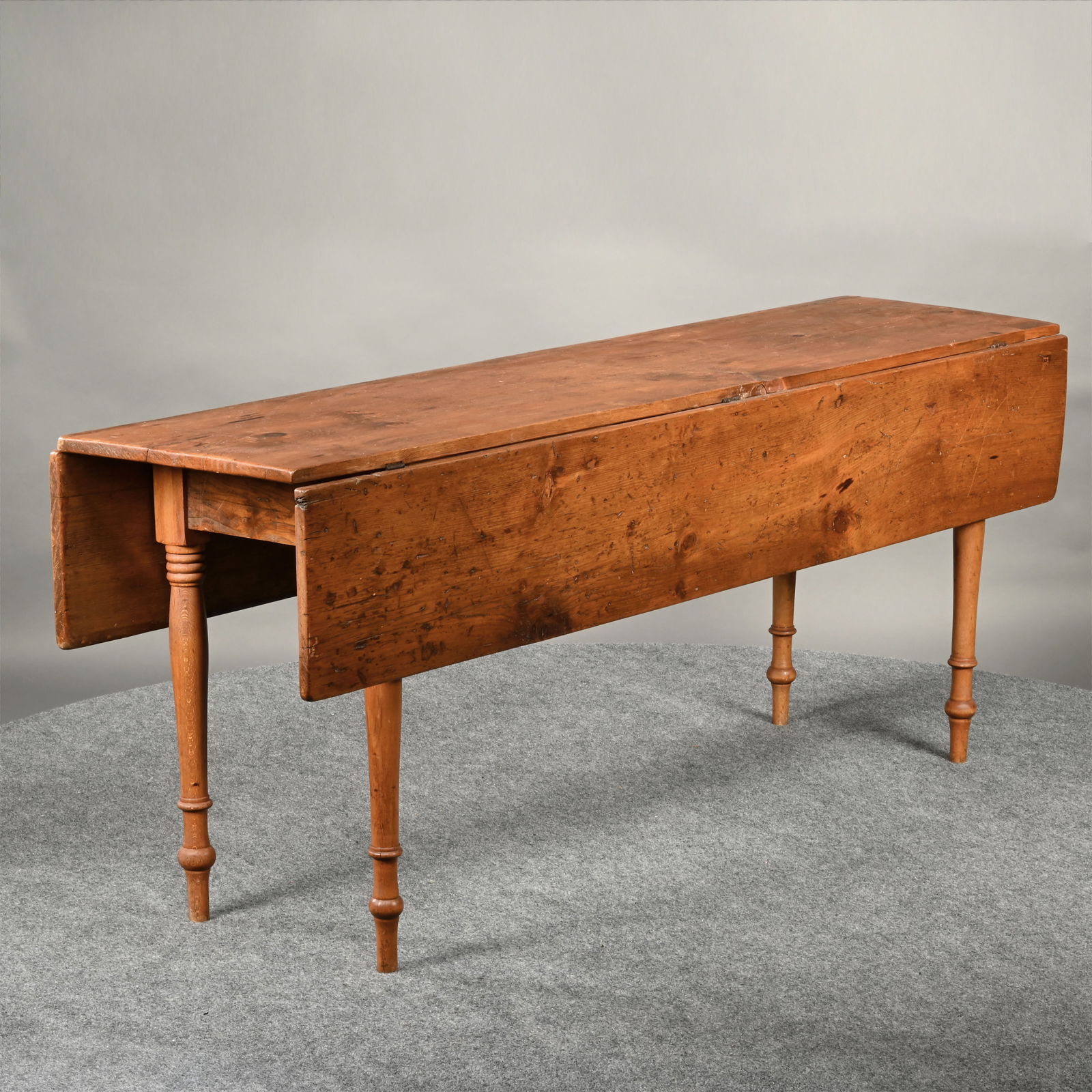 American Sheraton Drop-Leaf Harvest Table (1 of 7)