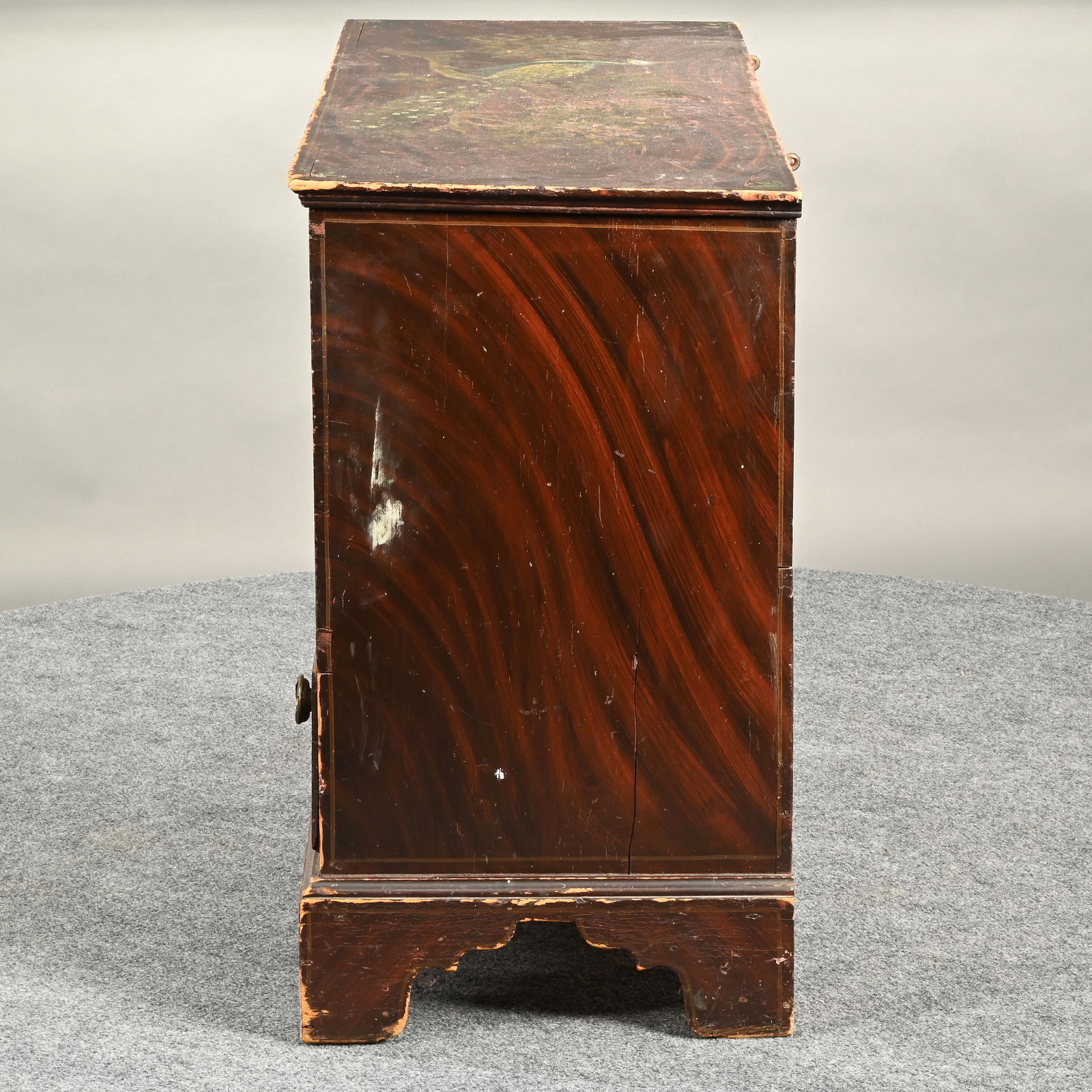 American Paint Decorated Blanket Chest - 4