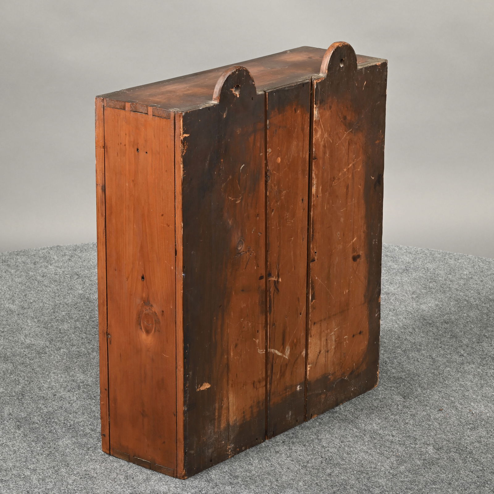 Two American Pine Hanging Shelves - 5