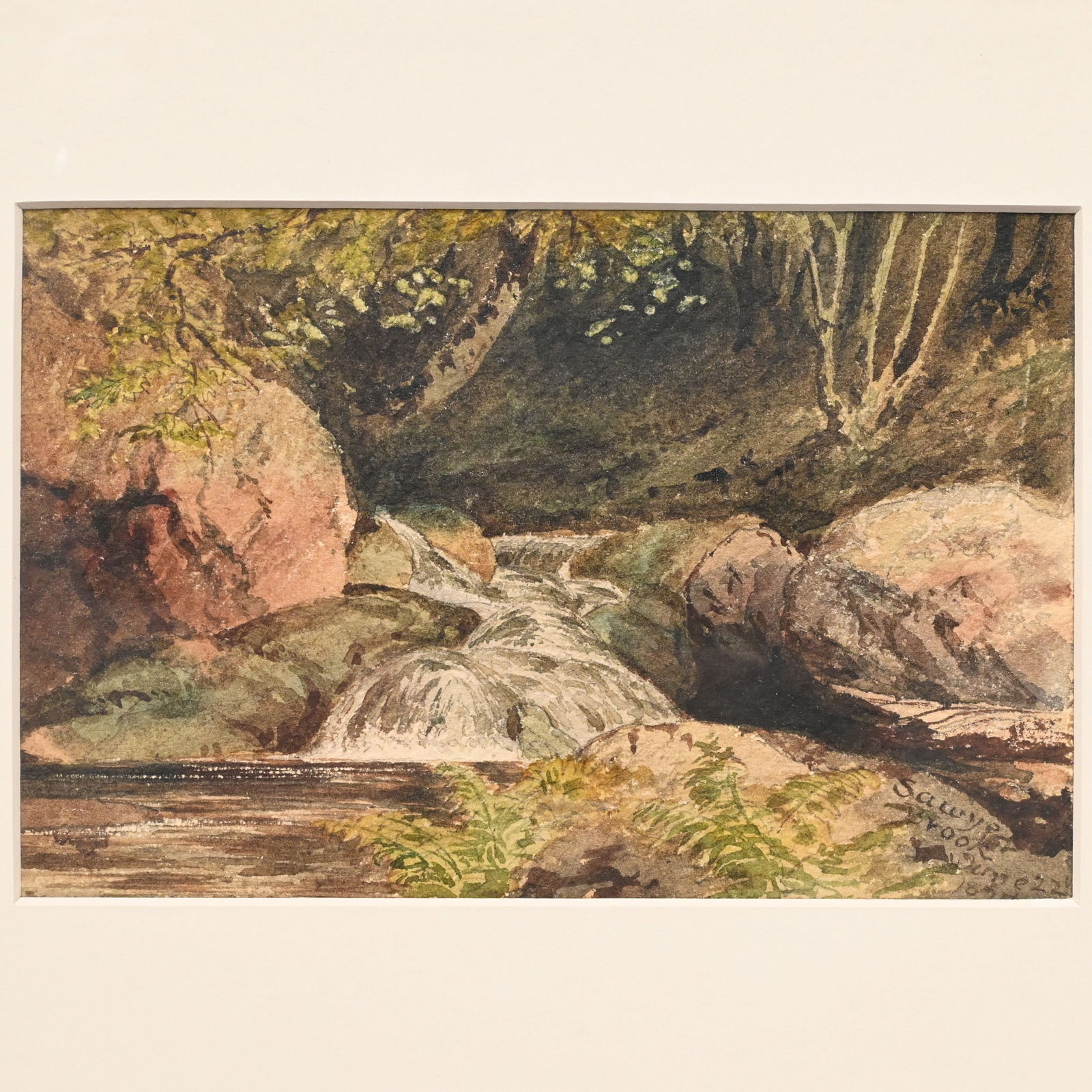 Edward Clarke Cabot - "Sawyer Brook" - 2
