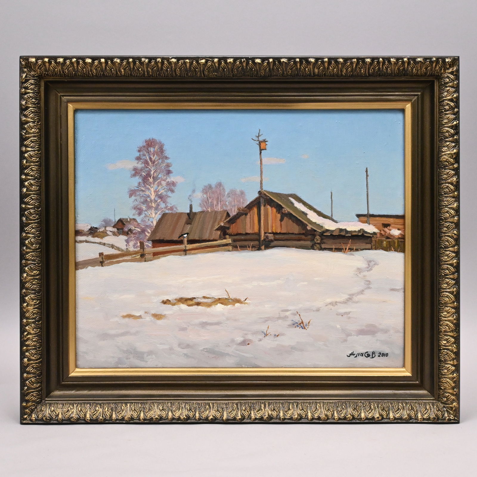 Russian Landscape with Rustic Cabins (1 of 5)