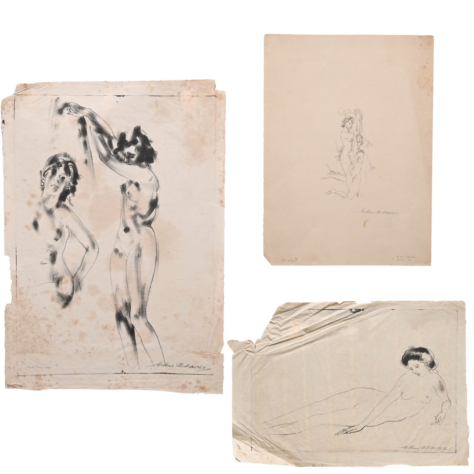 Arthur Bowen Davies - Three Works (1 of 15)