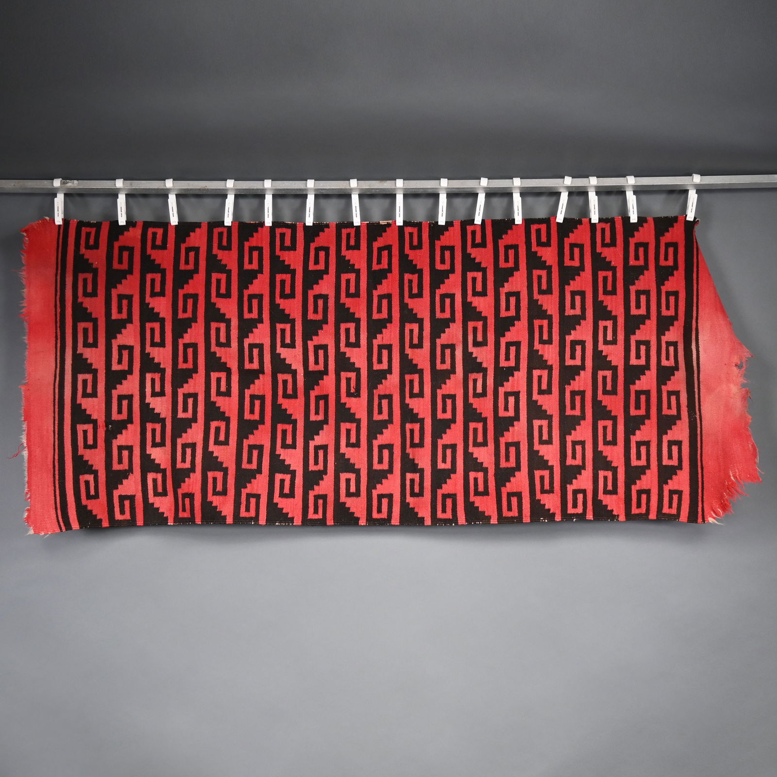 Mexican Woven Textile and a Weaving - 10