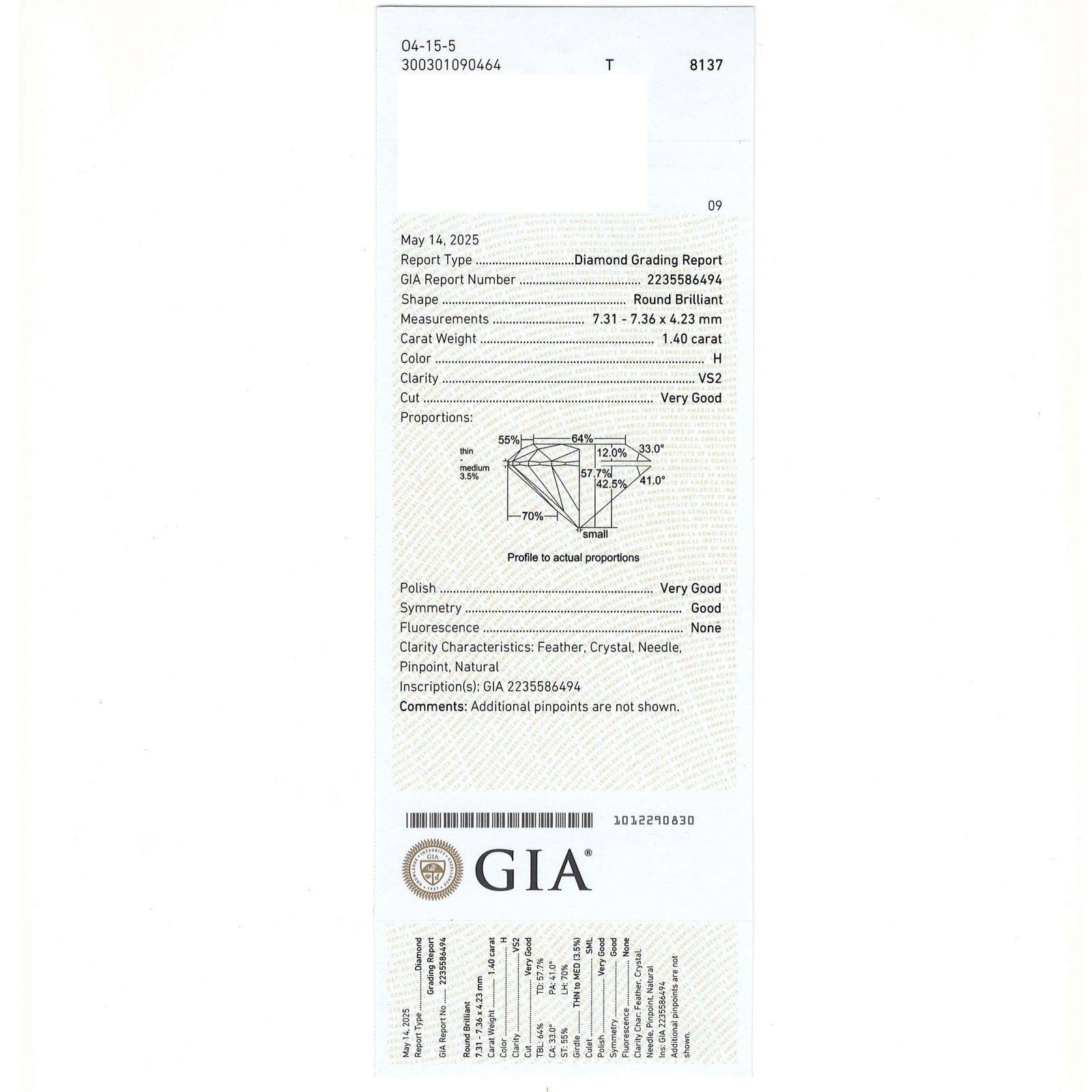 14k Gold Double Solitaire Diamond Ring - 7