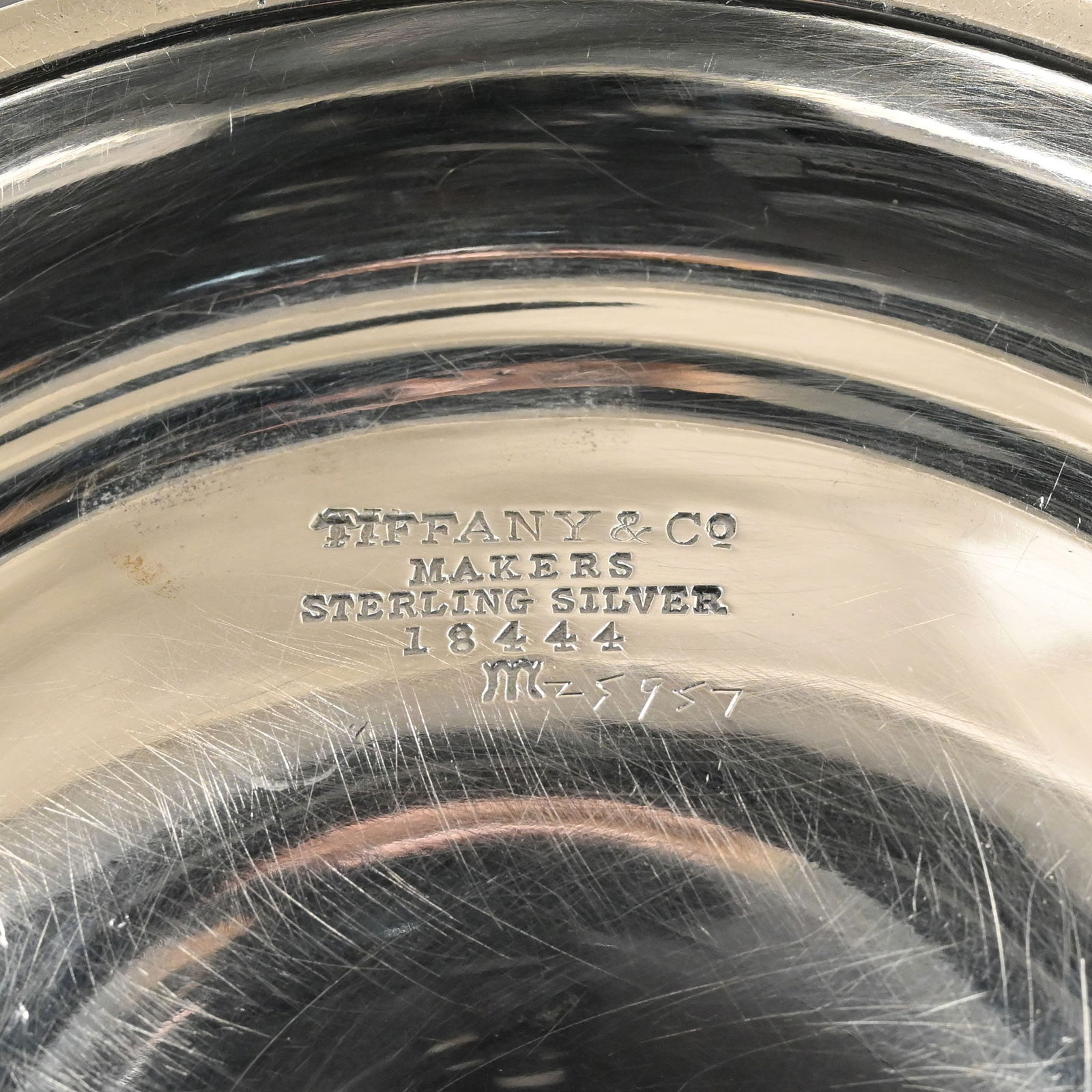 Pair American Sterling Silver Candlesticks,Tiffany - 7