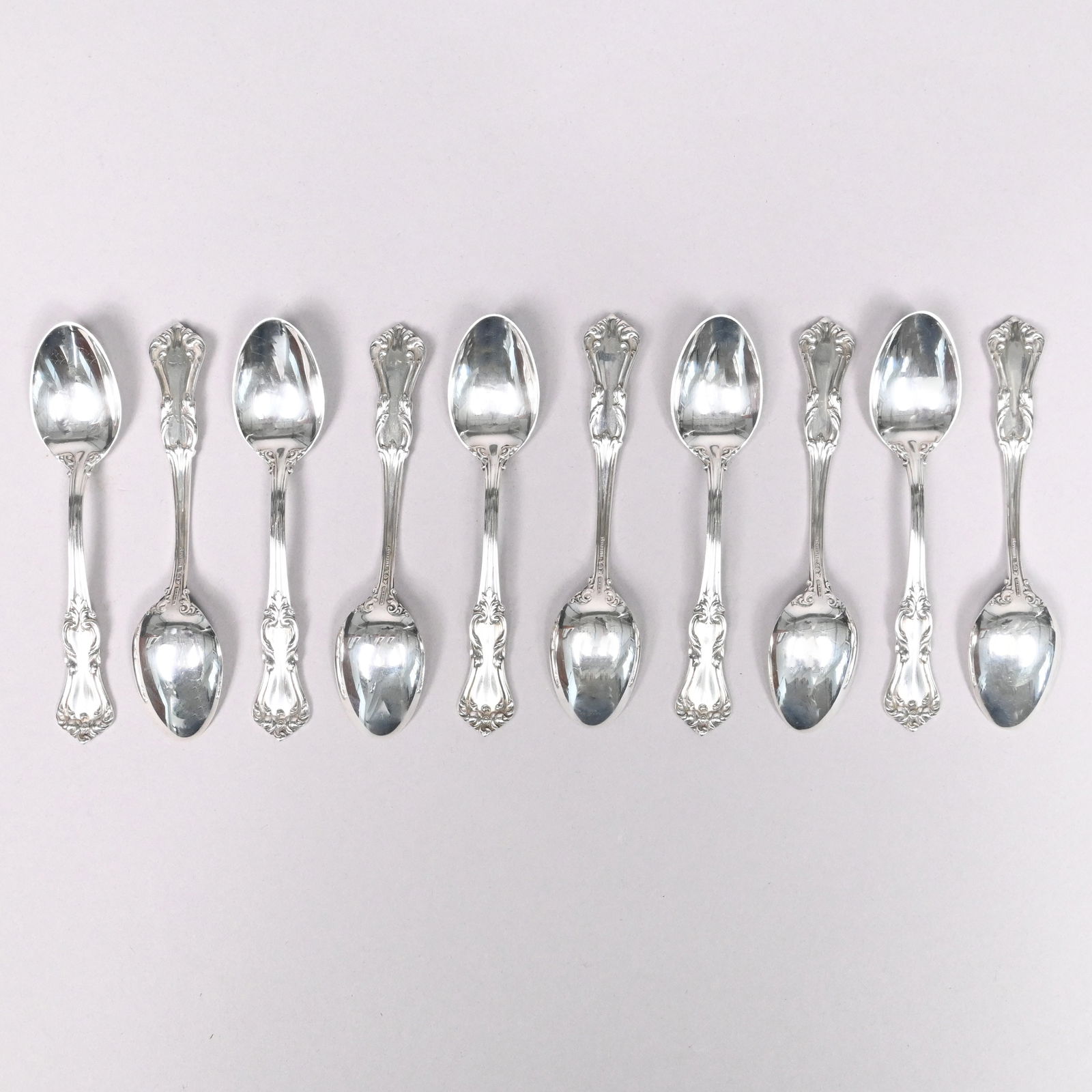 American Sterling Silver Flatware Service - 11