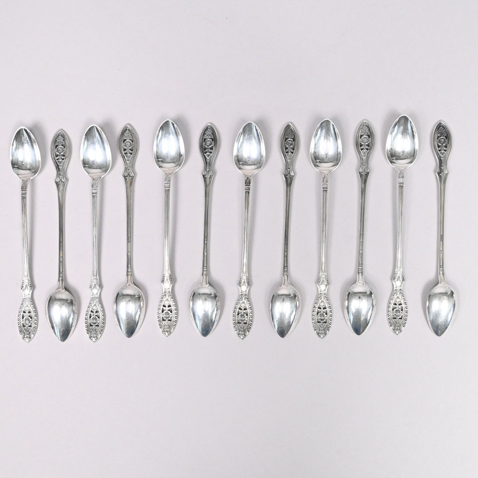 American Sterling Silver Flatware Service - 11