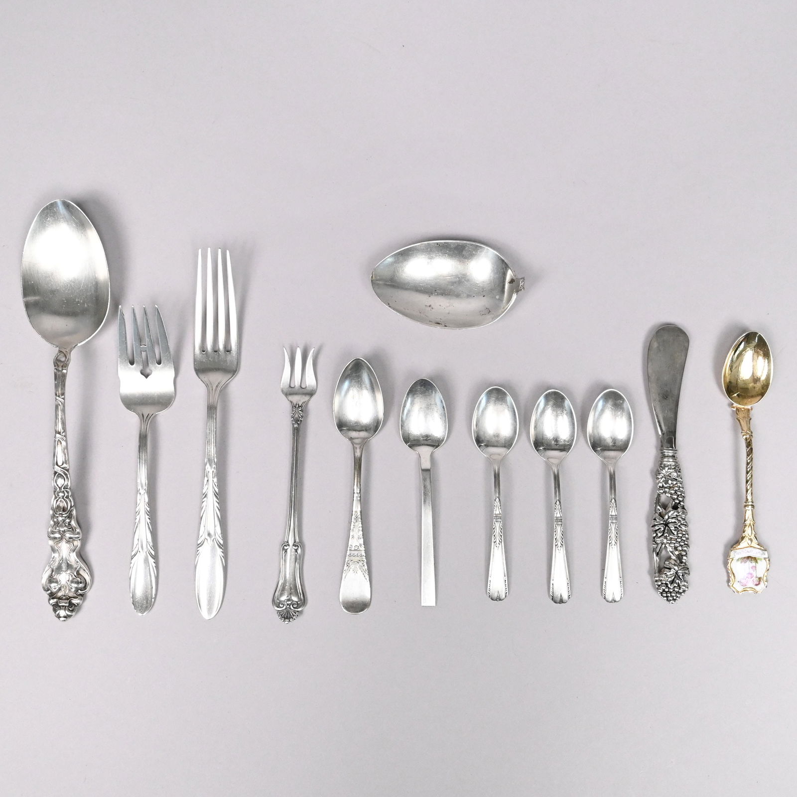 American Sterling Silver Flatware Service - 20