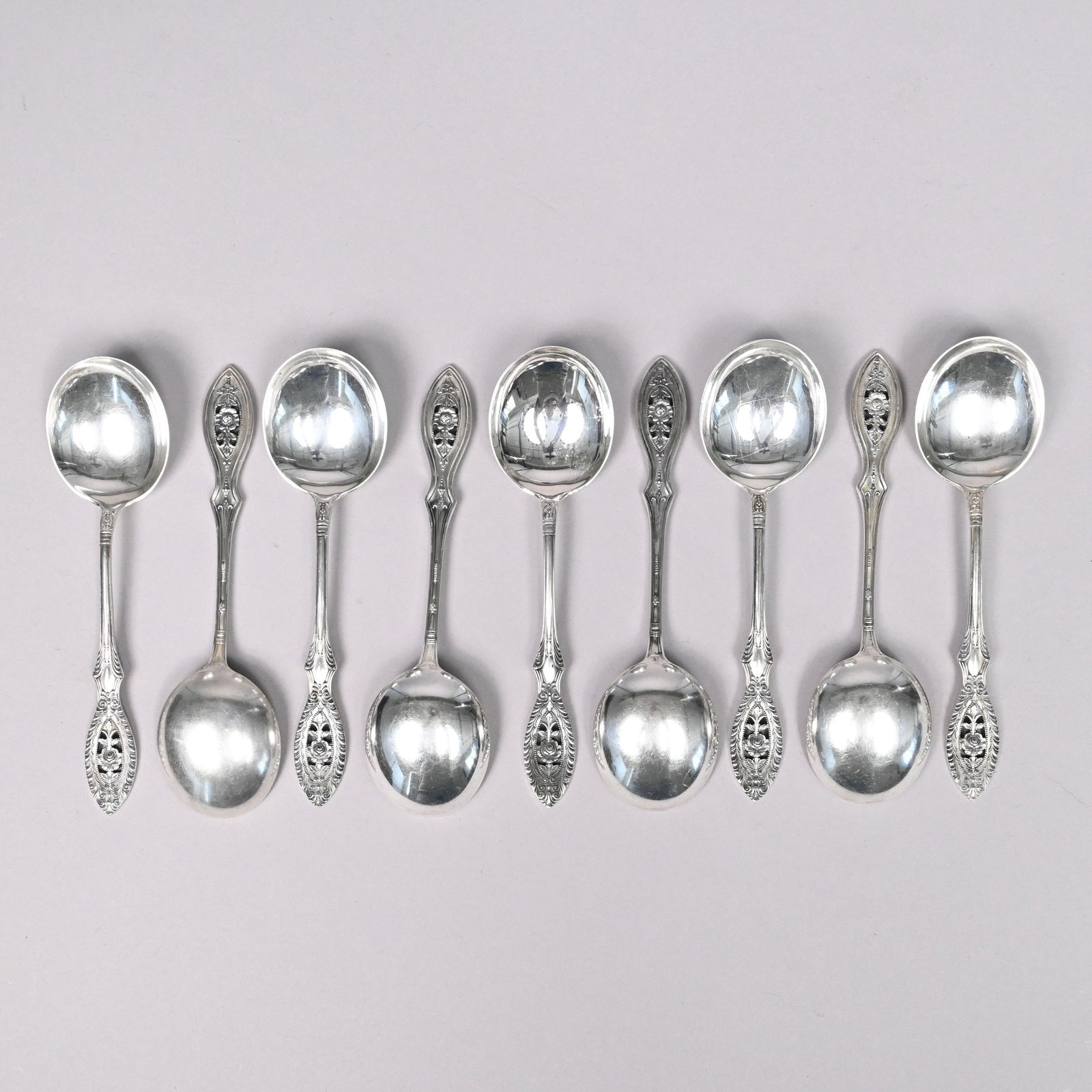 American Sterling Silver Flatware Service - 6