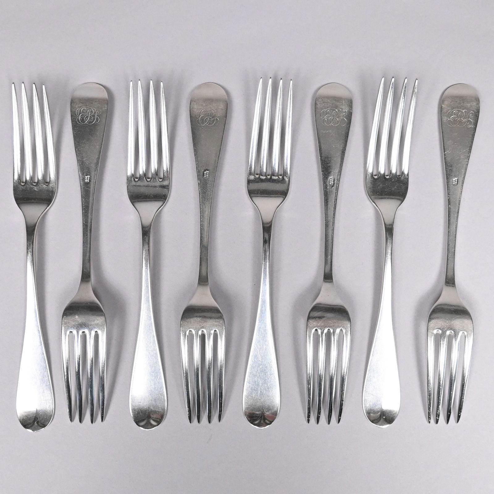 American Sterling Silver Flatware Service - 5