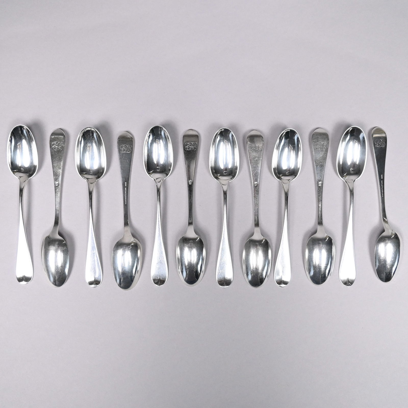 American Sterling Silver Flatware Service - 8