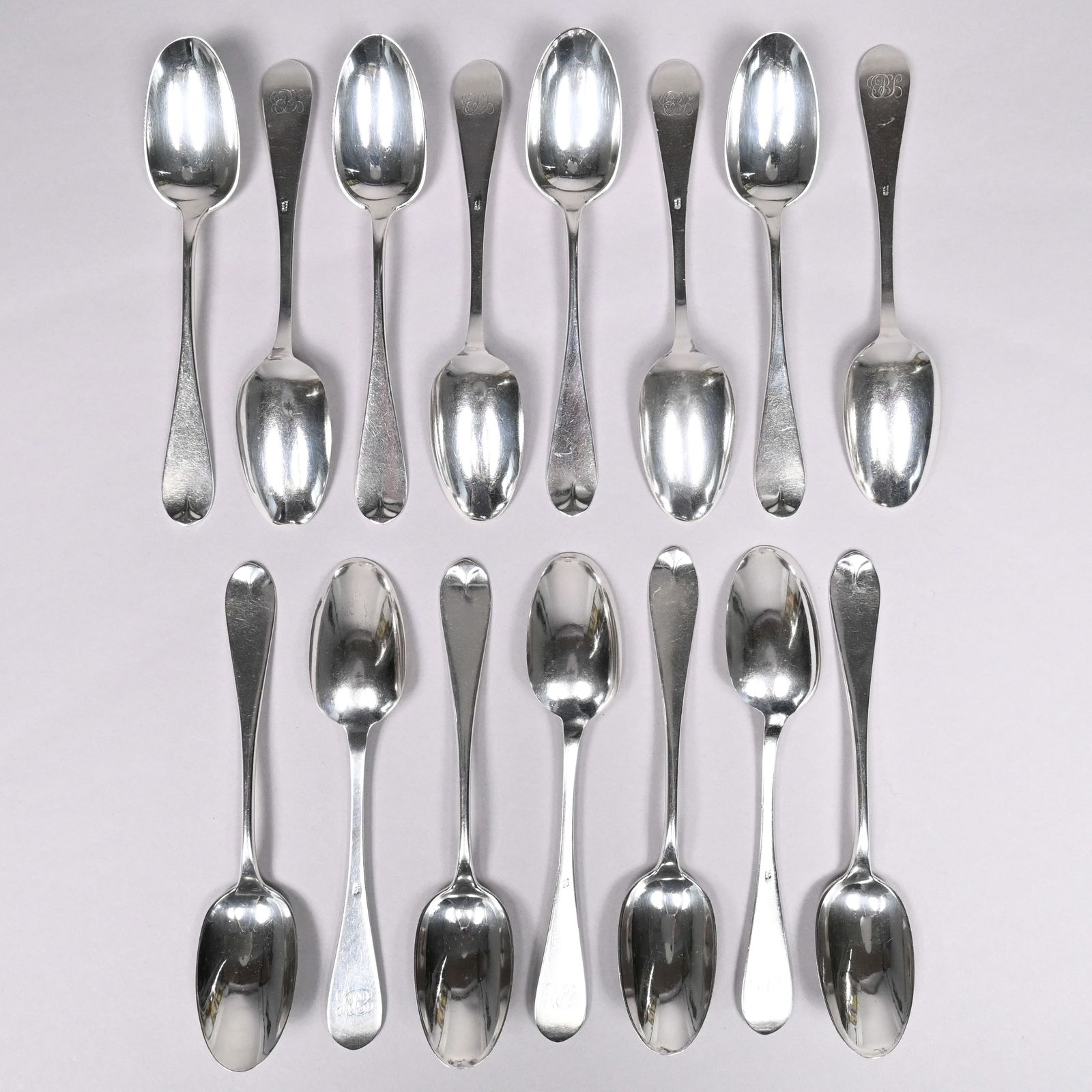 American Sterling Silver Flatware Service - 9