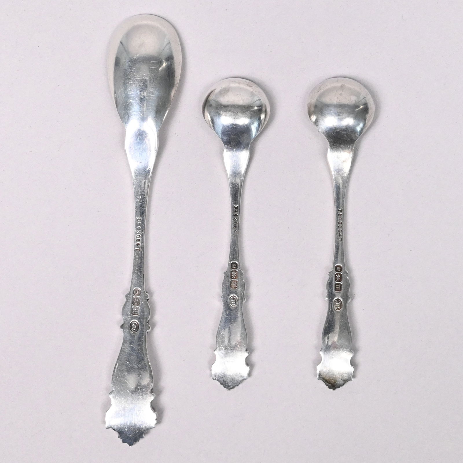 Edward VII Sterling Silver Flatware Service - 11
