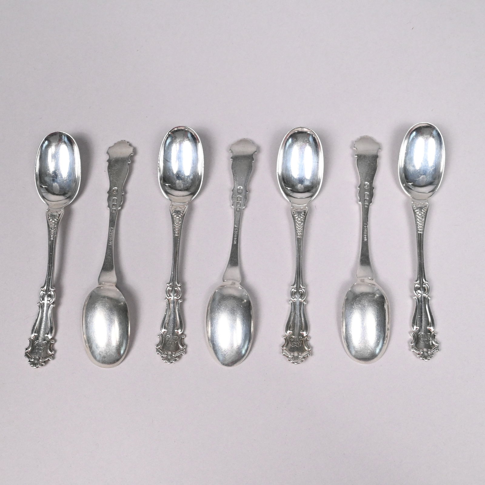 Edward VII Sterling Silver Flatware Service - 5