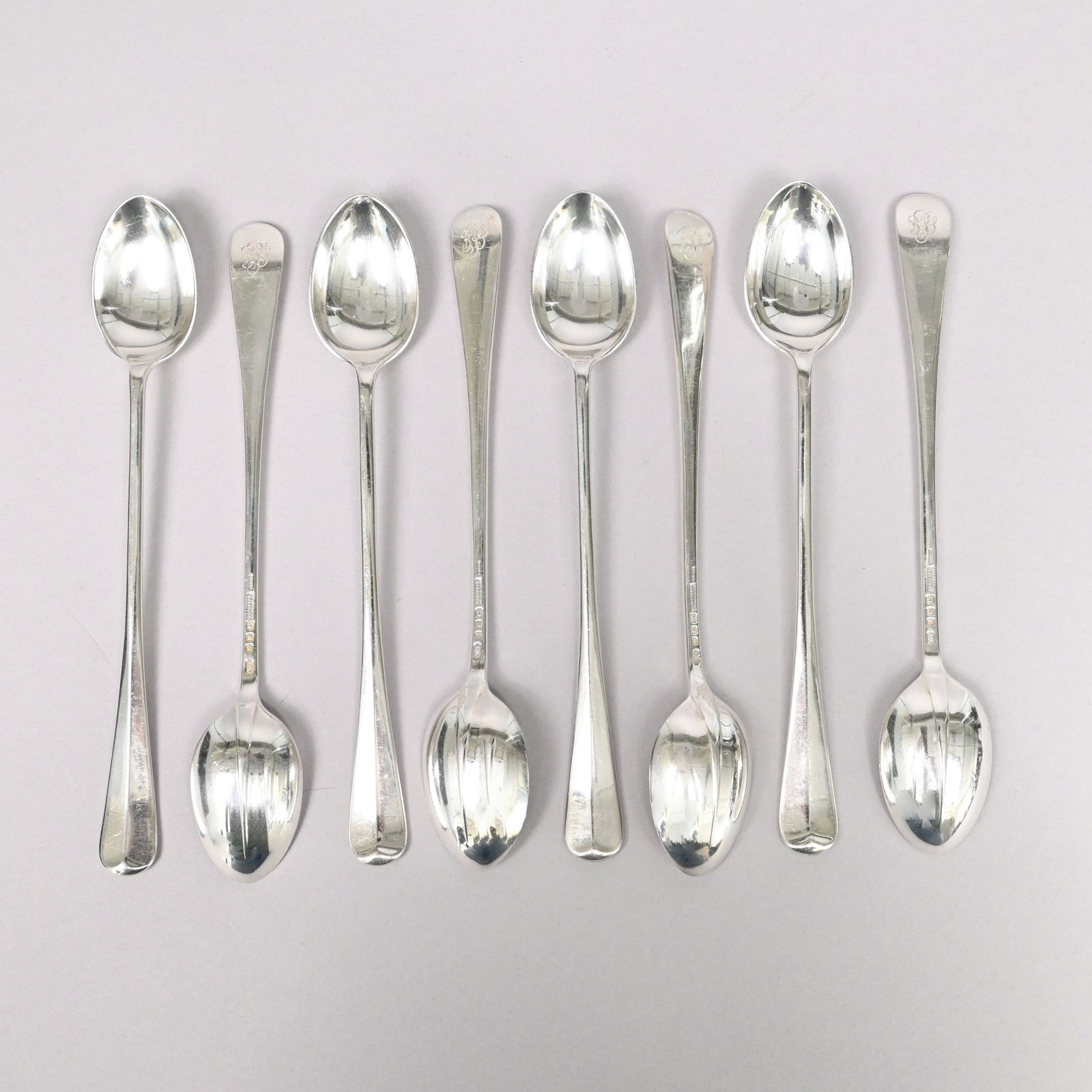 Queen Elizabeth Silver Part Flatware Service - 7
