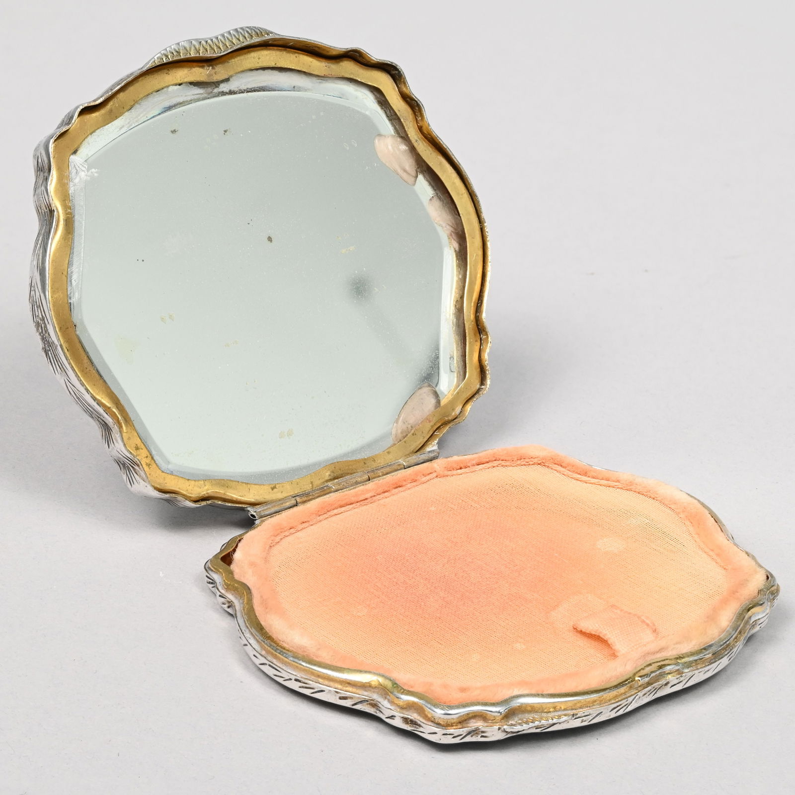 Continental Enamel & Silver Compact & Another - 9