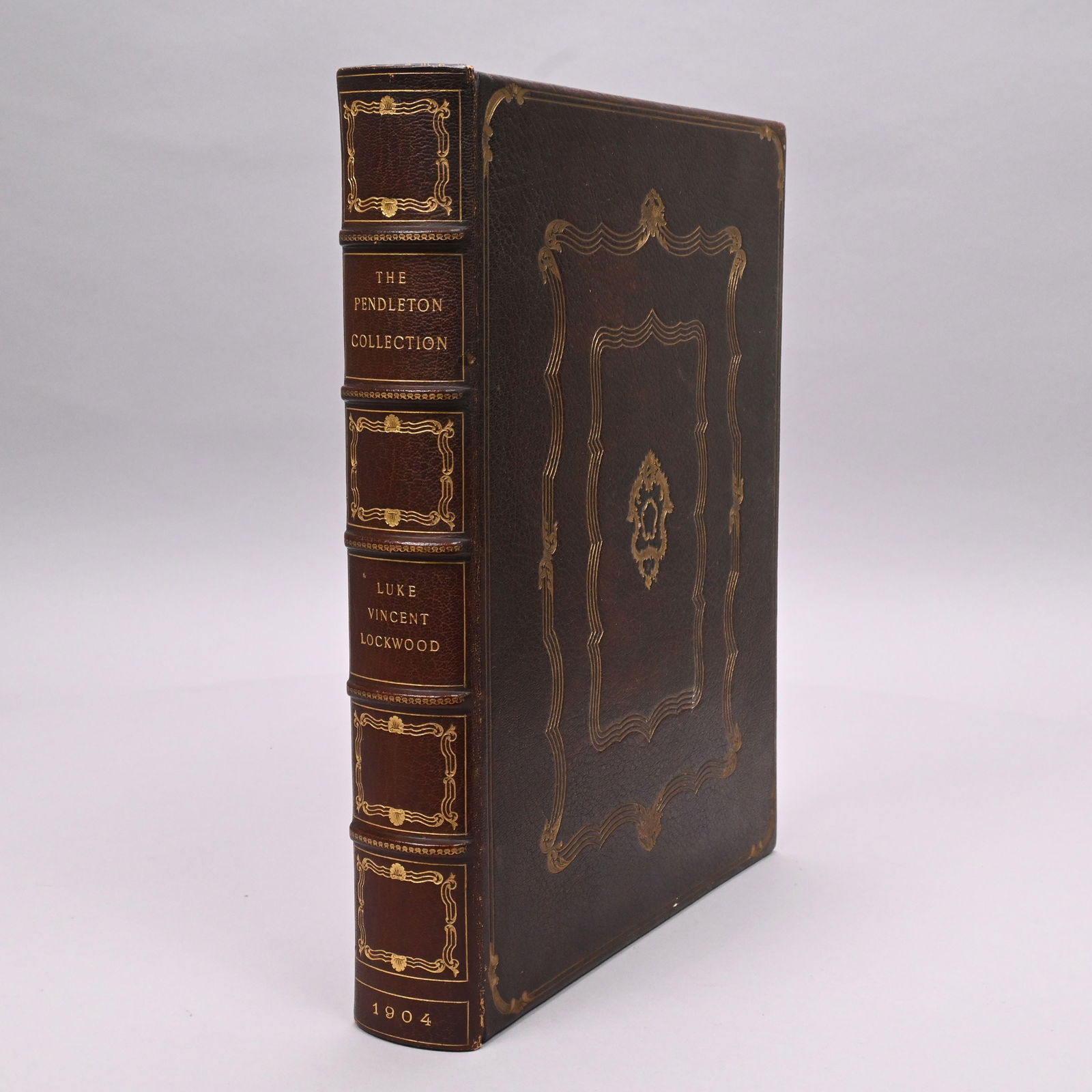 Luke Vincent Lockwood - "The Pendleton Collection": Luke Vincent Lockwood. "The Pendleton Collection." Providence: The Rhode Island School of Design, 1904. Folio, 160 copies printed of which this copy is number 36. Printed on Imperial Mill Japan