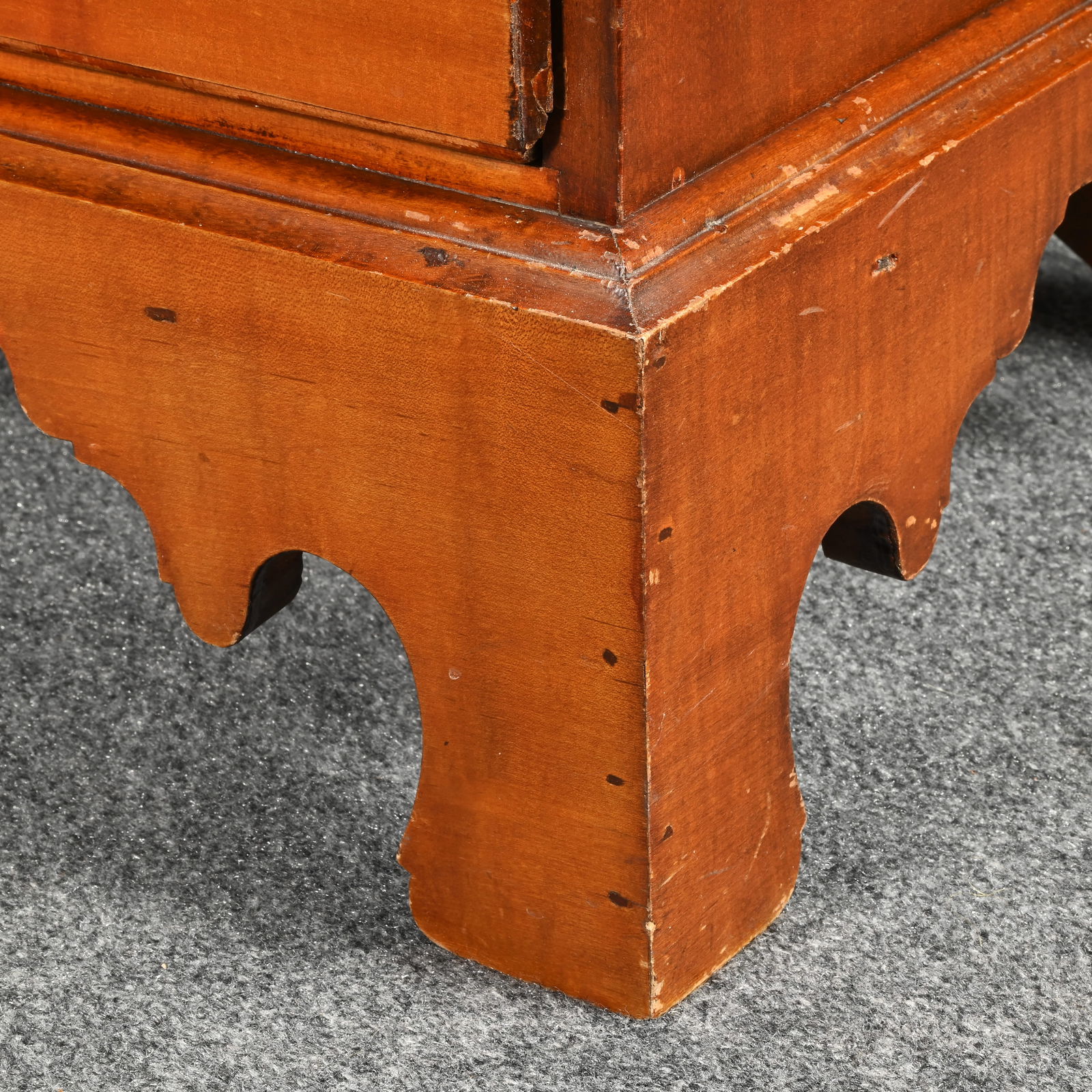 Chippendale Maple Chest-on-Chest, Campton, NH - 11