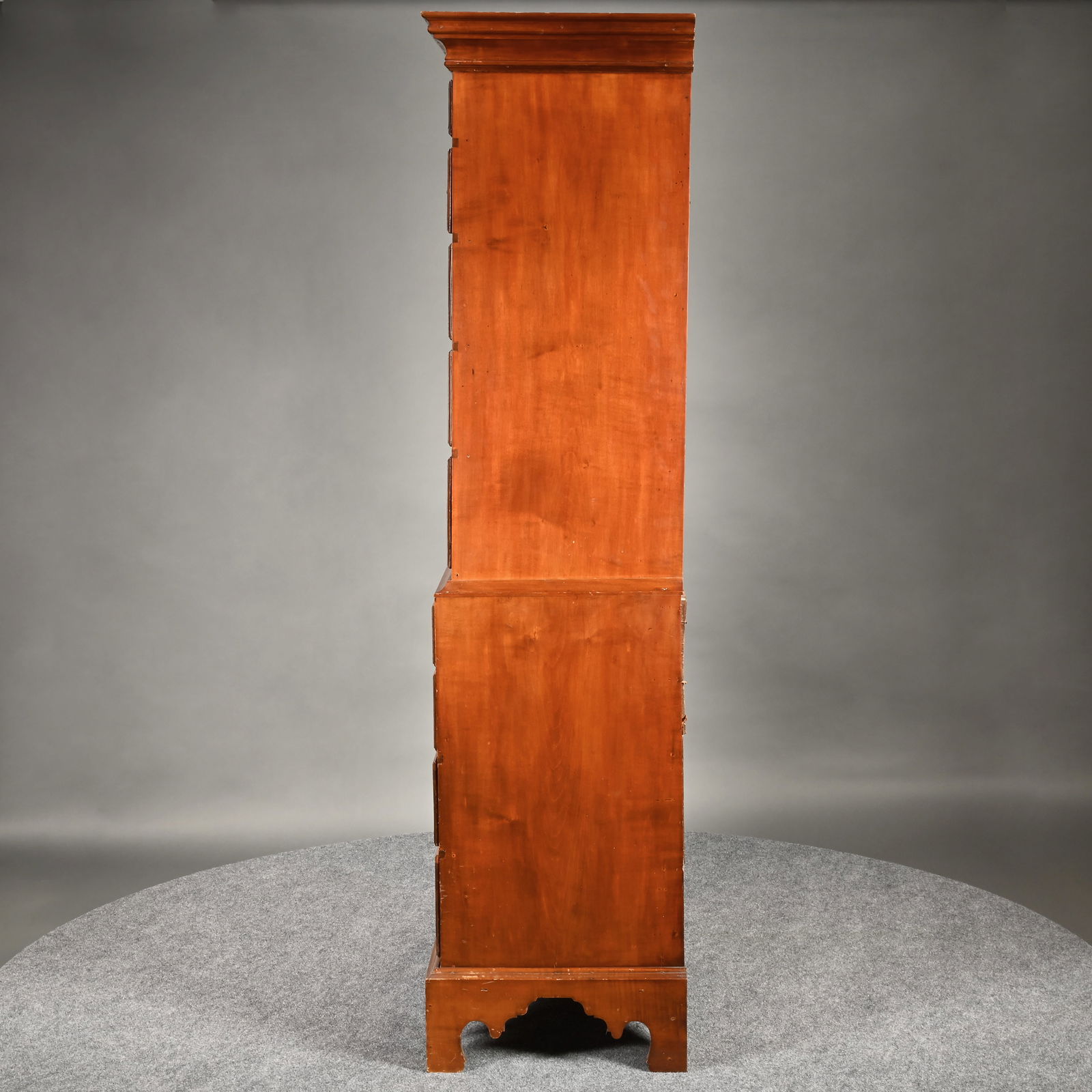 Chippendale Maple Chest-on-Chest, Campton, NH - 4