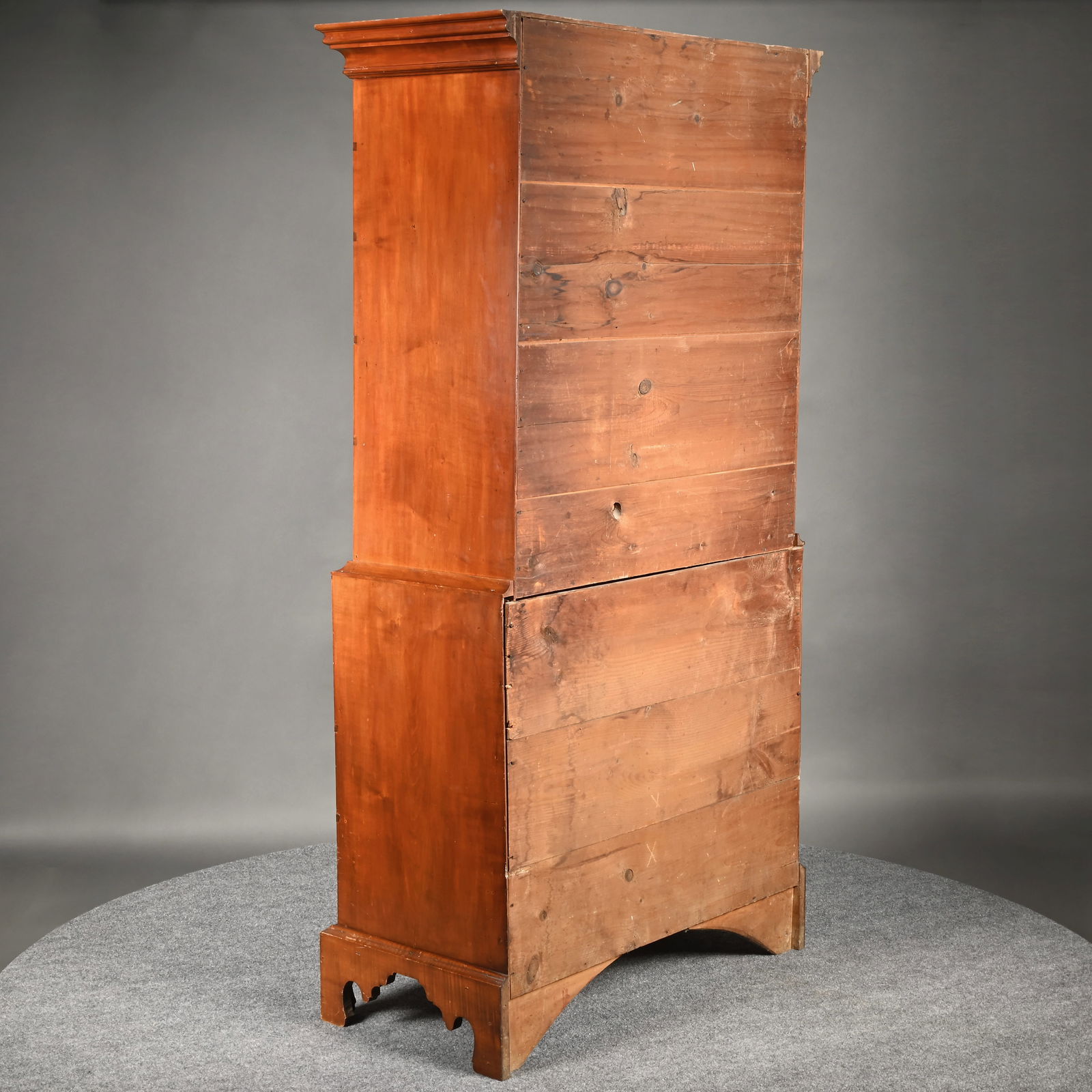 Chippendale Maple Chest-on-Chest, Campton, NH - 5