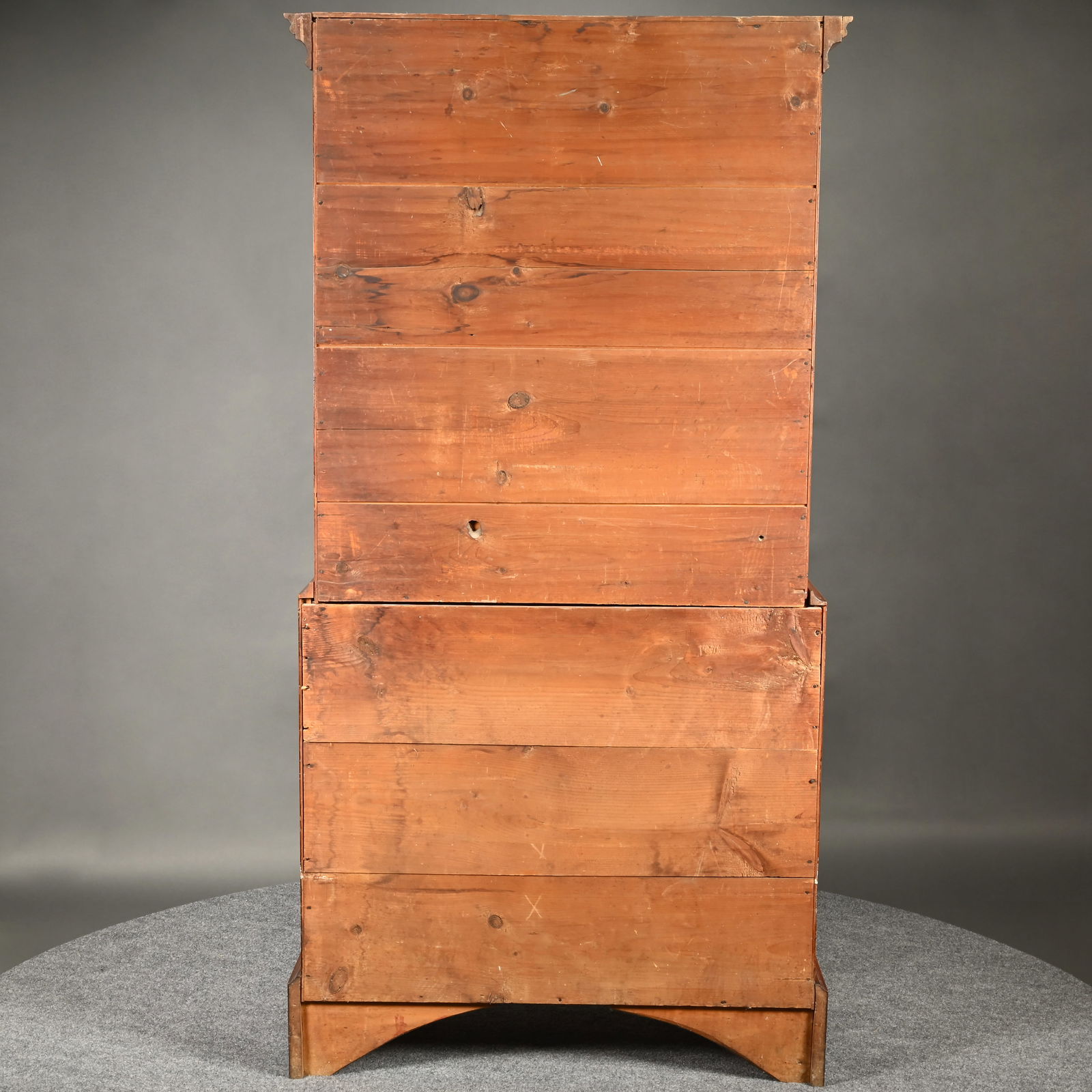 Chippendale Maple Chest-on-Chest, Campton, NH - 6