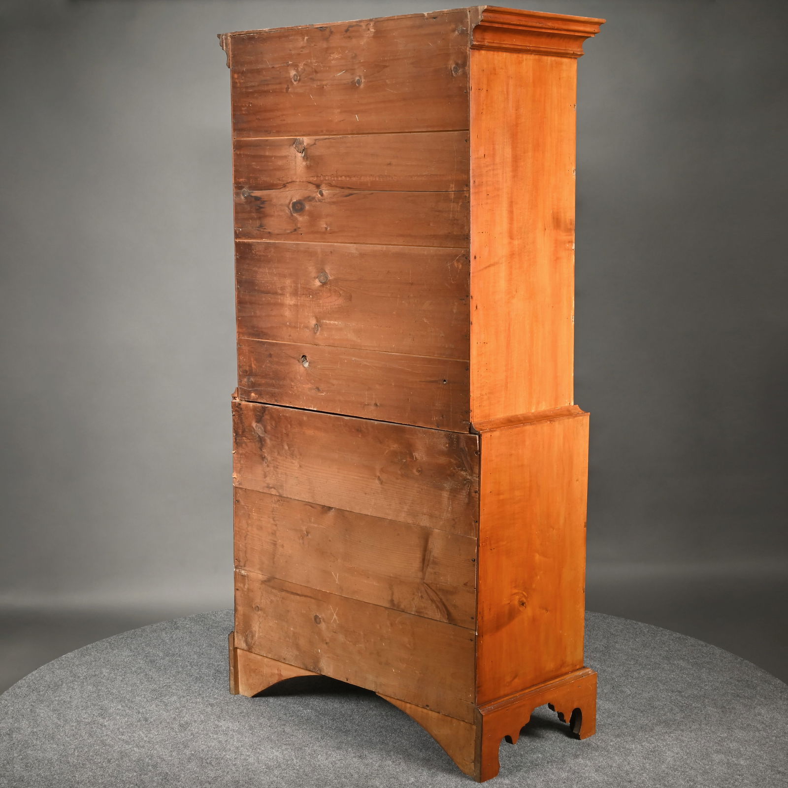 Chippendale Maple Chest-on-Chest, Campton, NH - 7