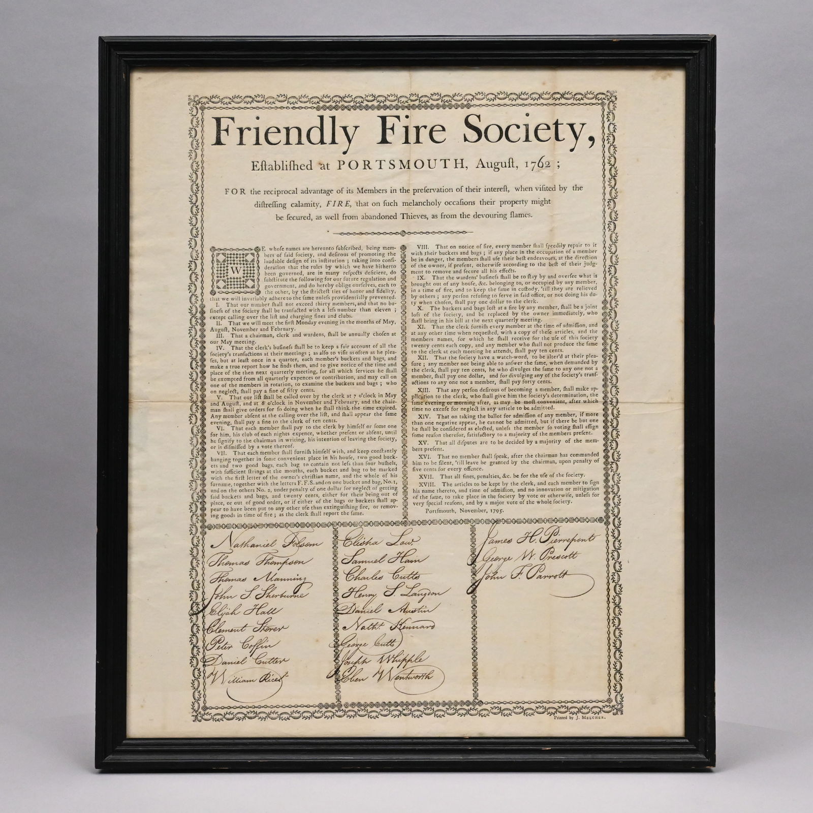 Friendly Fire Society, Portsmouth, N. H. (1 of 4)