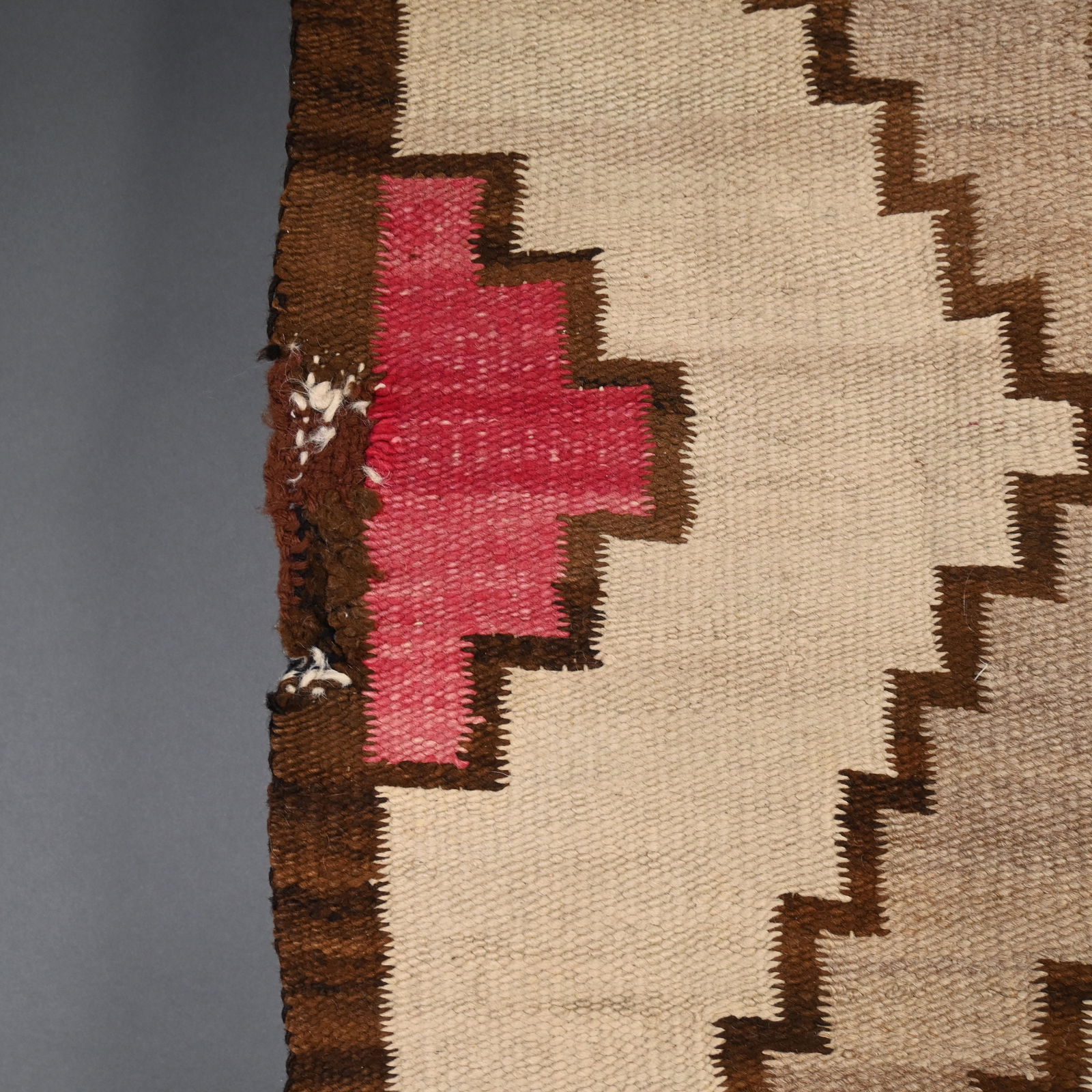 Two Navajo Woven Wool Rugs - 2
