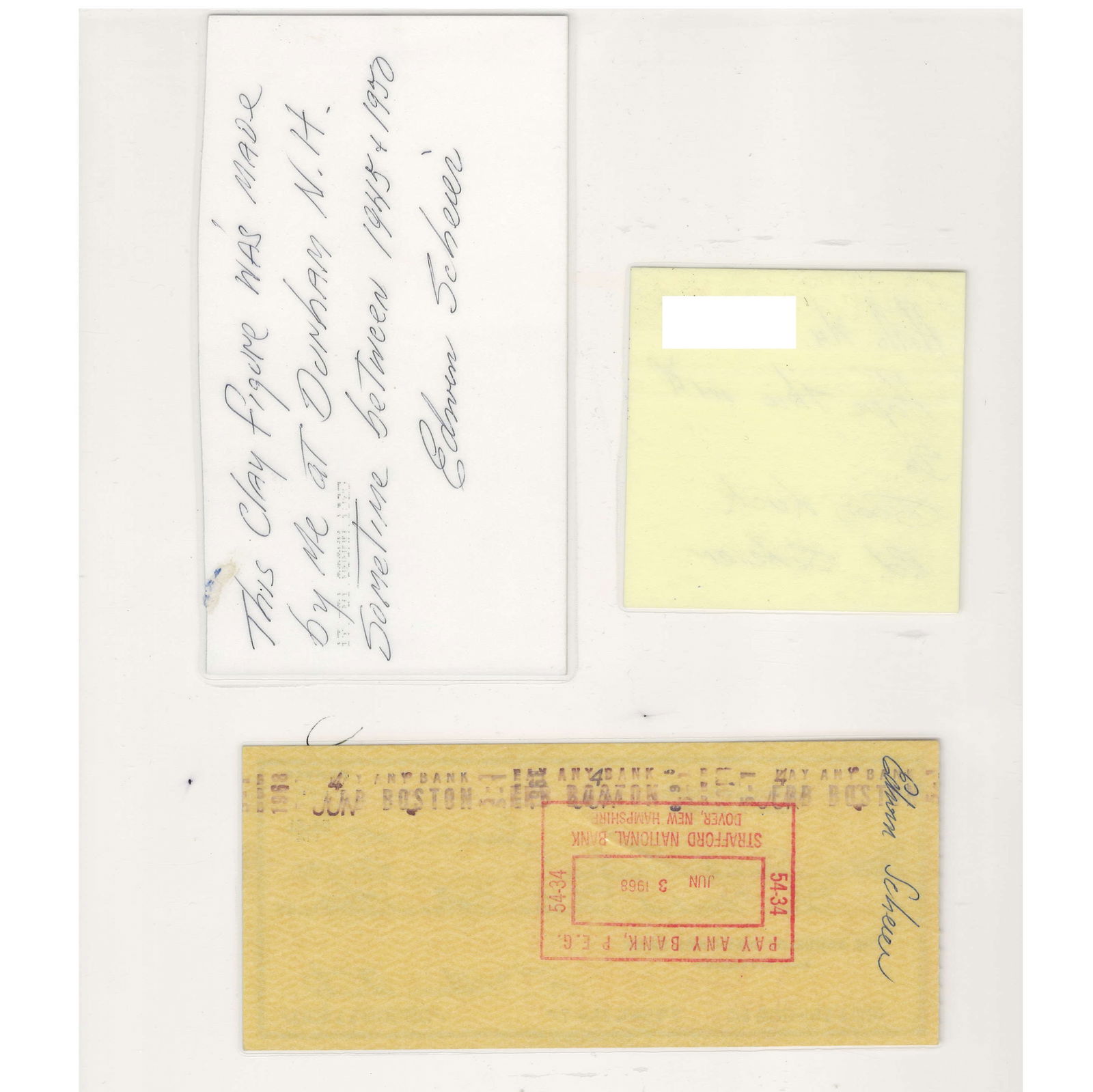 Edwin O. Scheier -Figural Group with Documentation - 11