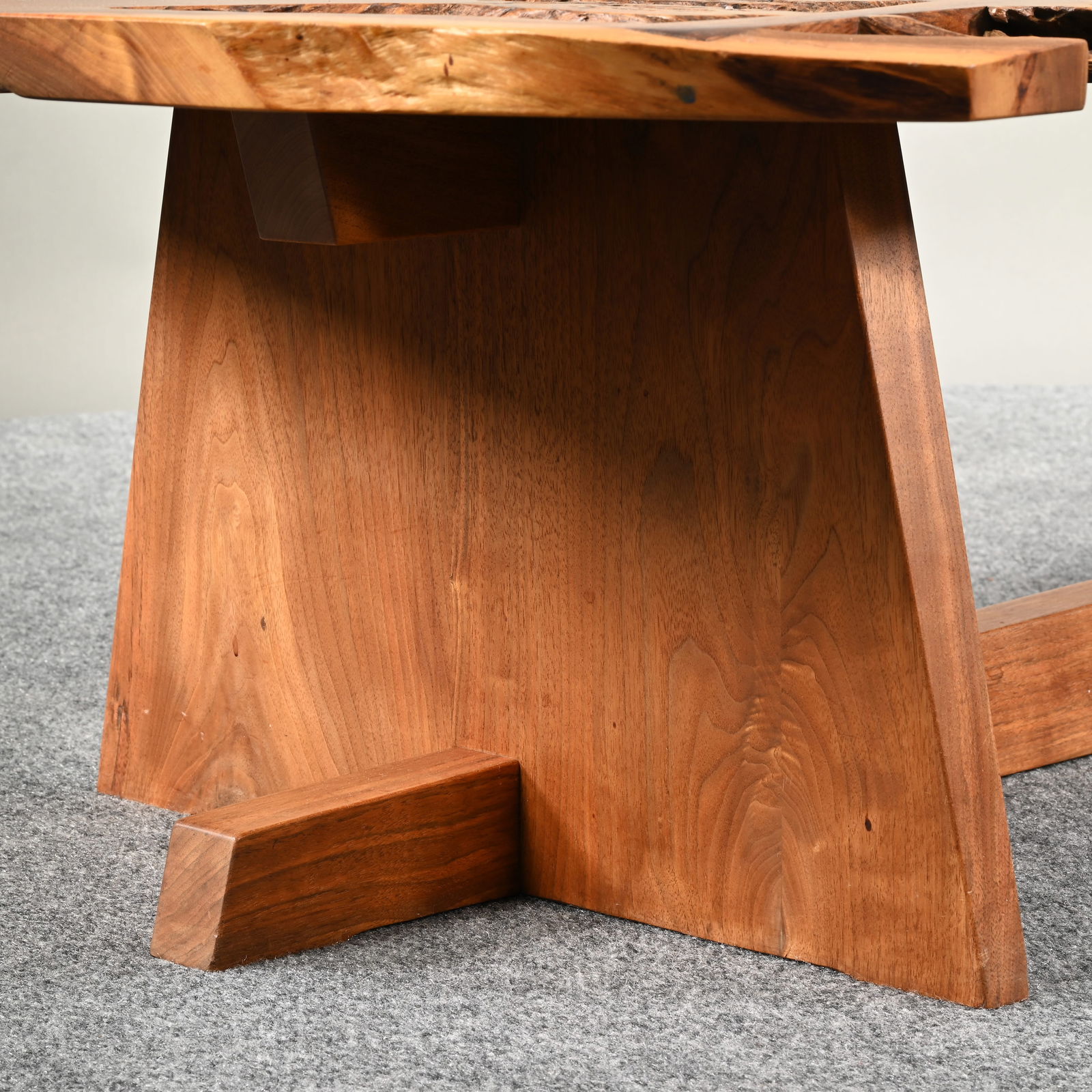 Rare George Nakashima Sled-base Coffee Table - 10