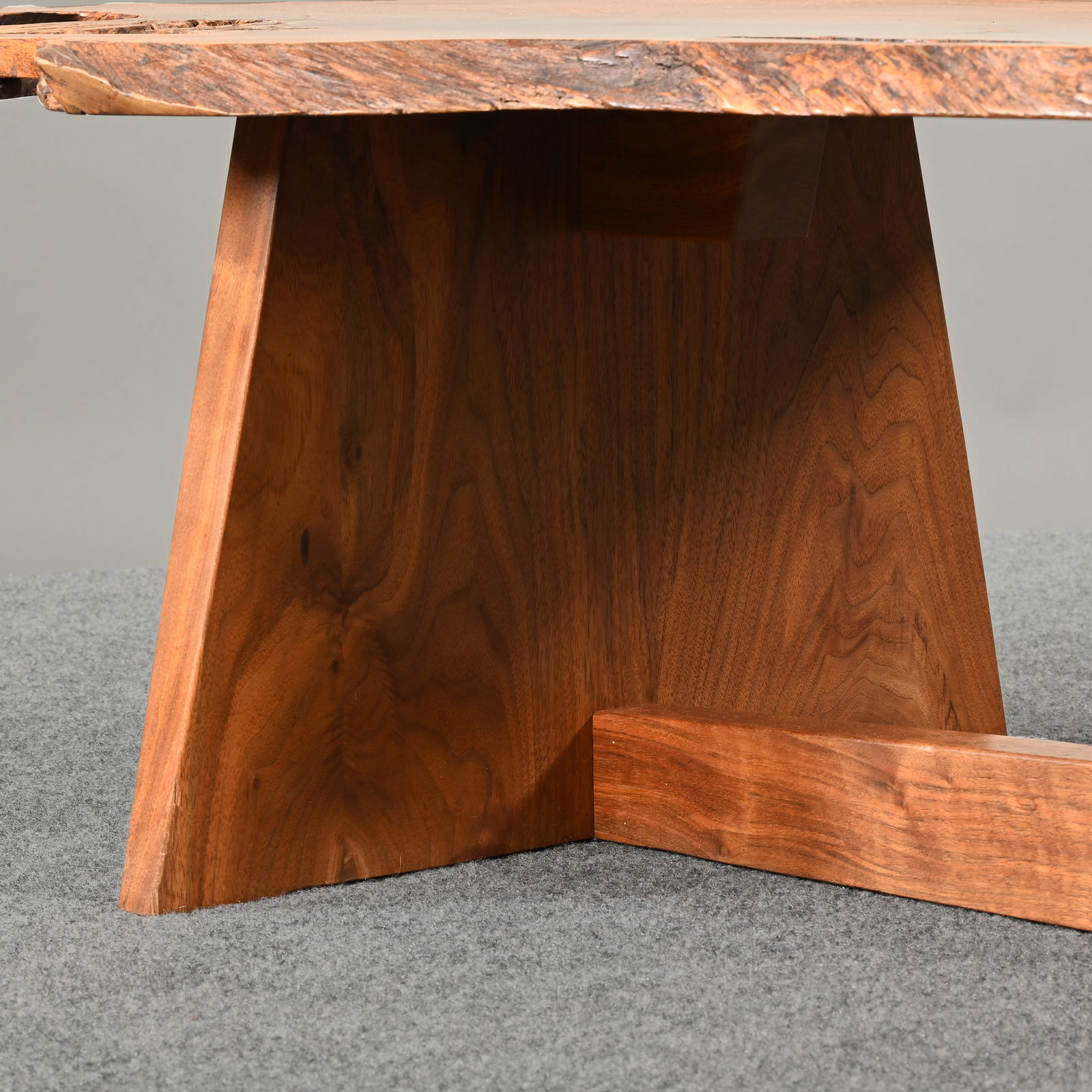 Rare George Nakashima Sled-base Coffee Table - 11