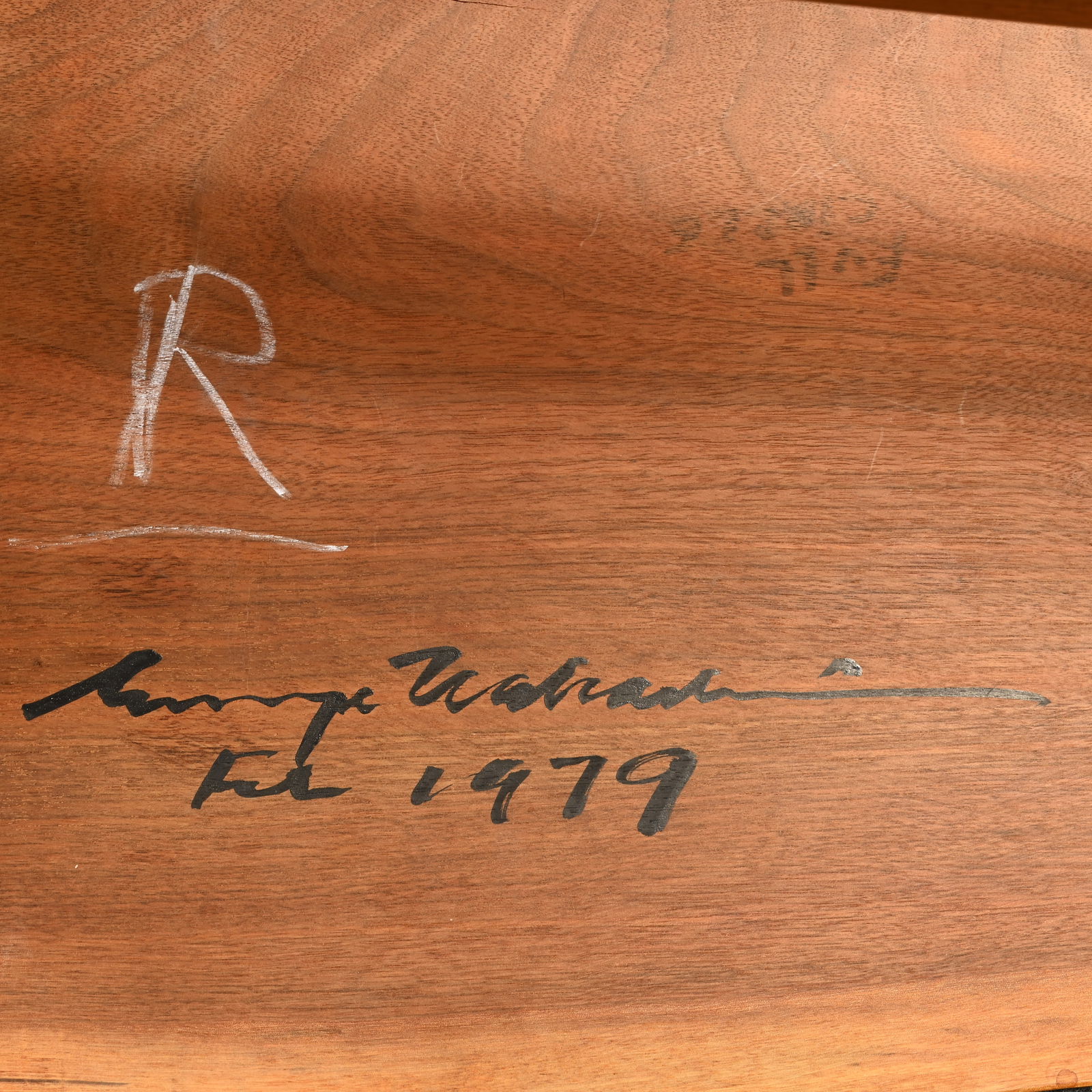 Rare George Nakashima Sled-base Coffee Table - 14