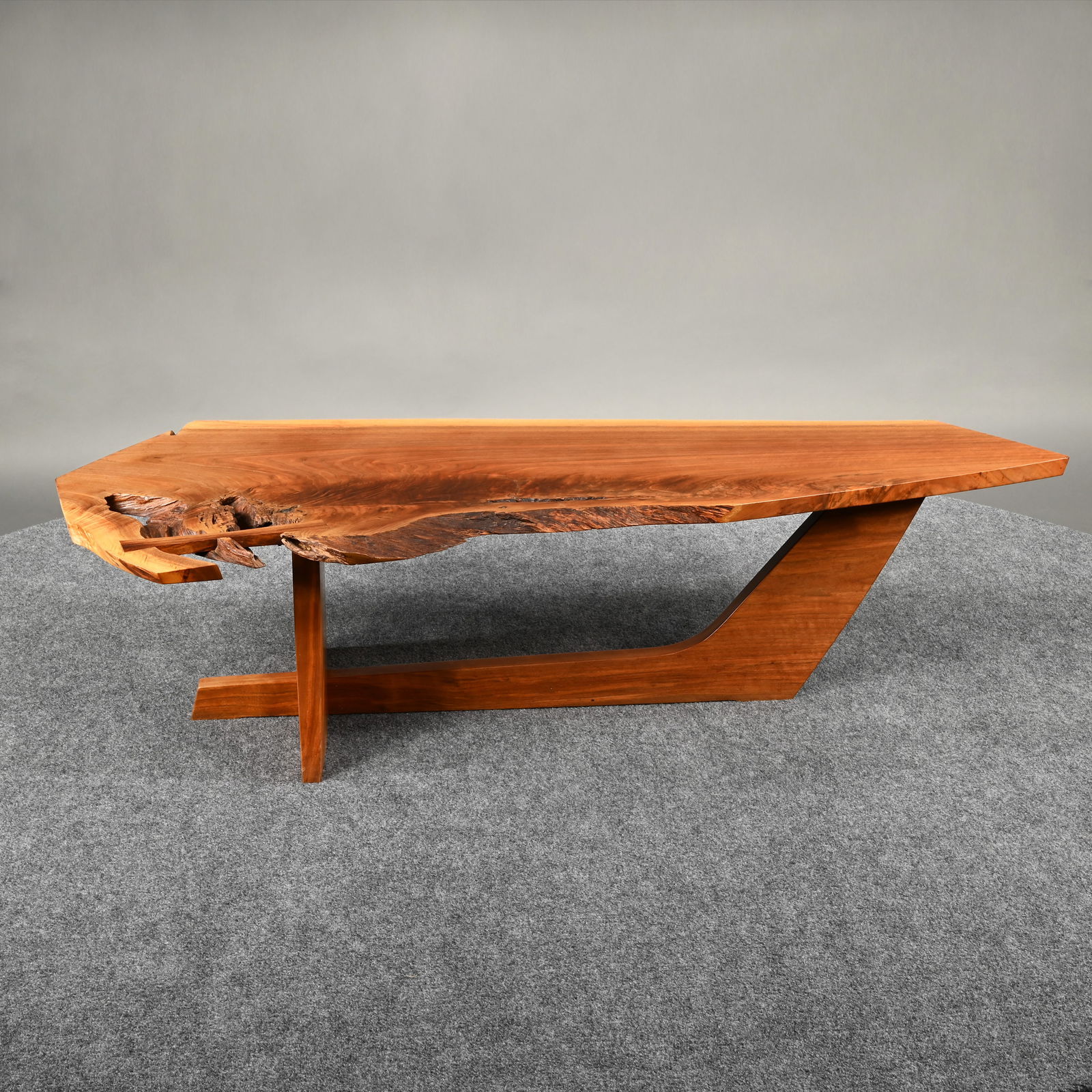 Rare George Nakashima Sled-base Coffee Table - 6
