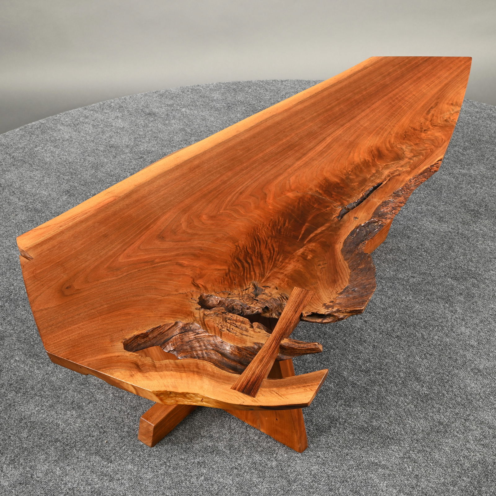 Rare George Nakashima Sled-base Coffee Table - 9