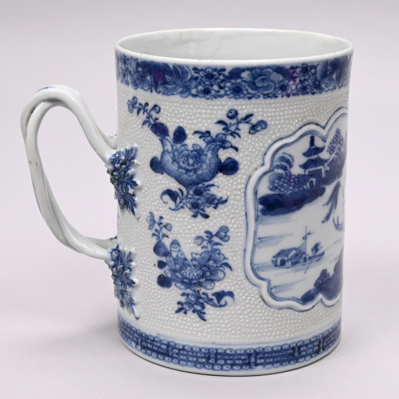 Chinese Export Porcelain Tankard,Quianlong/Jiaqing (1 of 6)