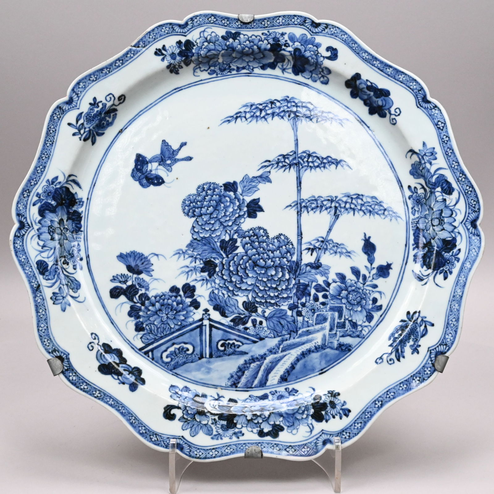 Chinese Export Porcelain Charger, Qianlong (1 of 4)