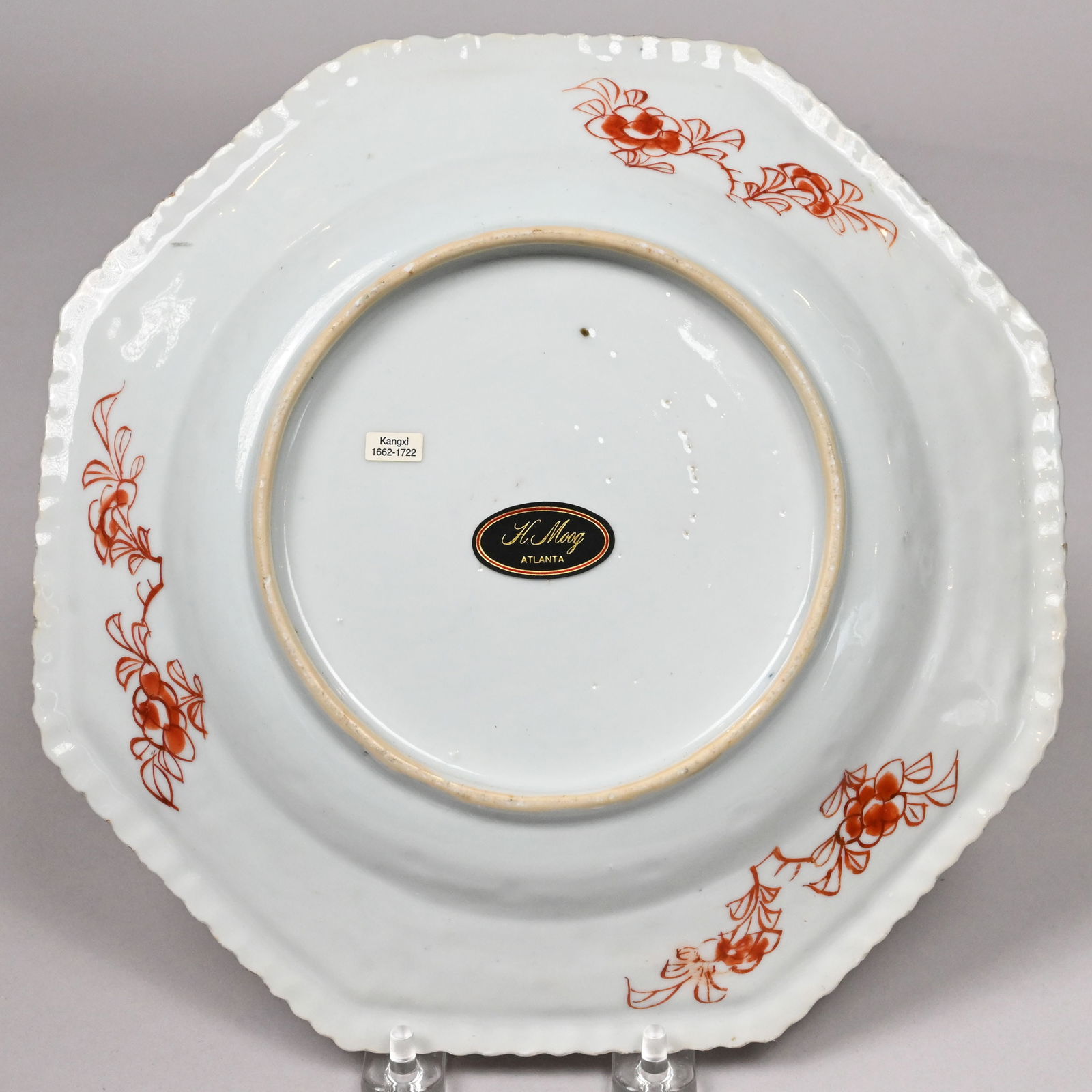 Chinese Export Porcelain Octagonal Plate, Kangxi - 3