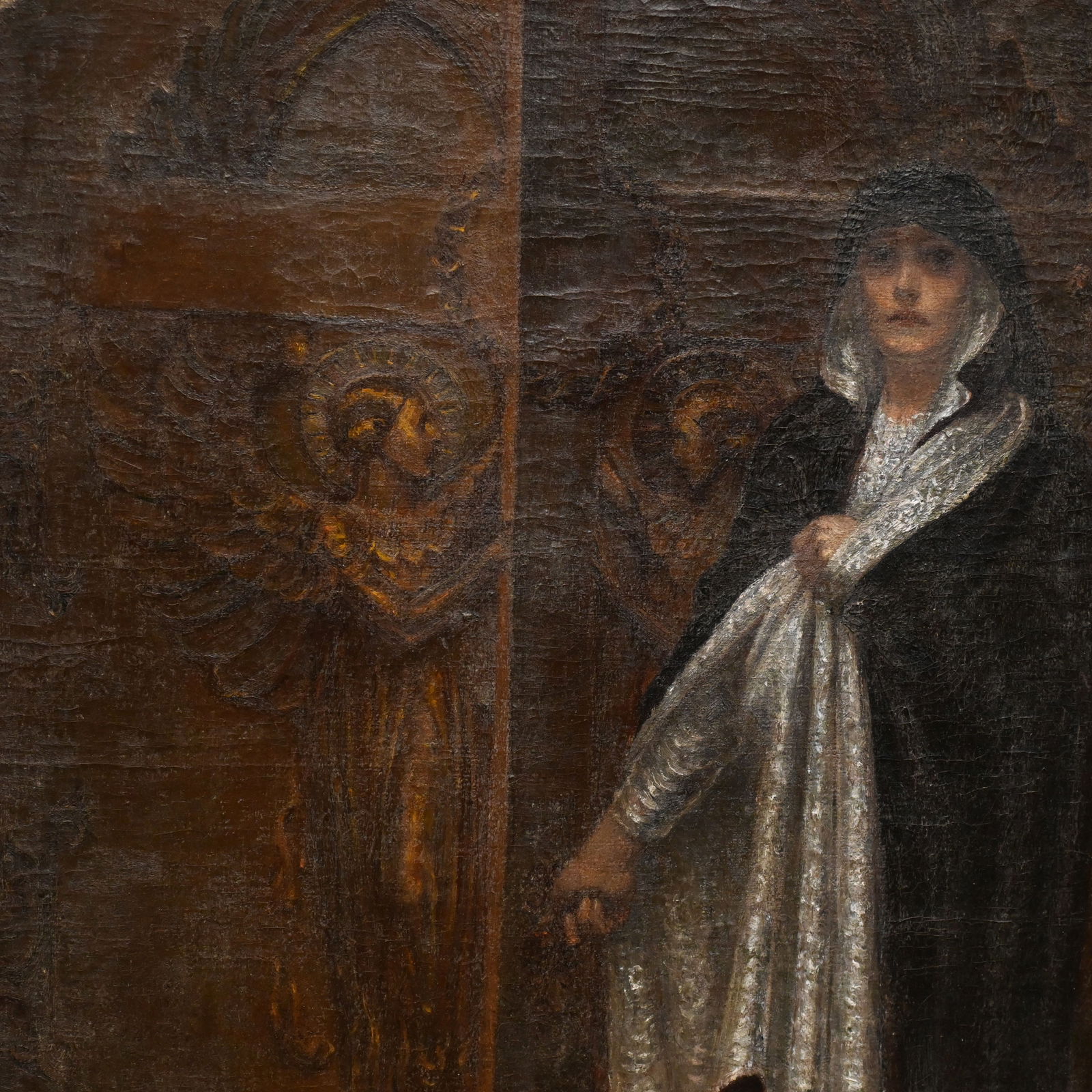 Pre-Raphaelite School - Opening the Gate - 2