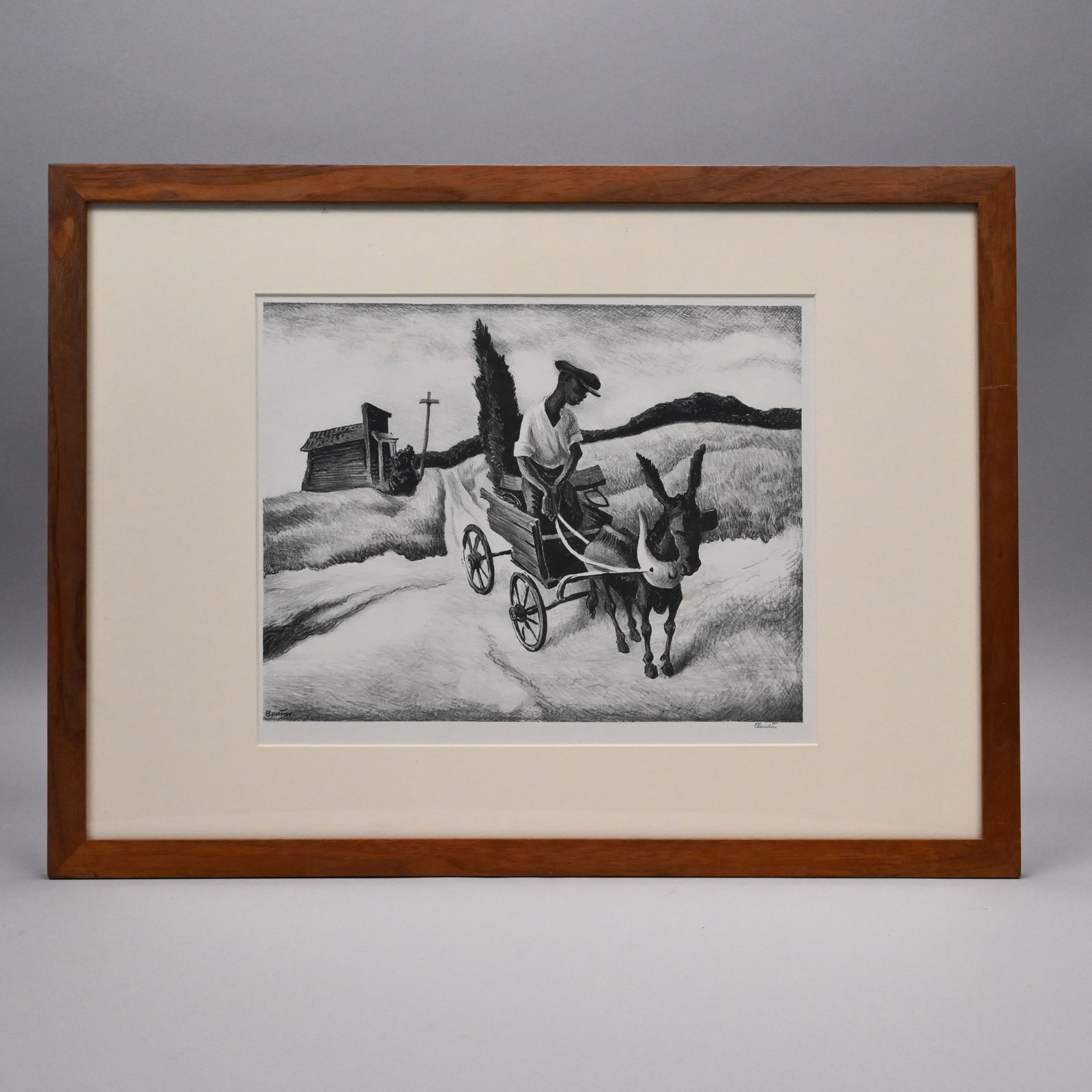 Thomas Hart Benton - Lonesome Road (1 of 5)