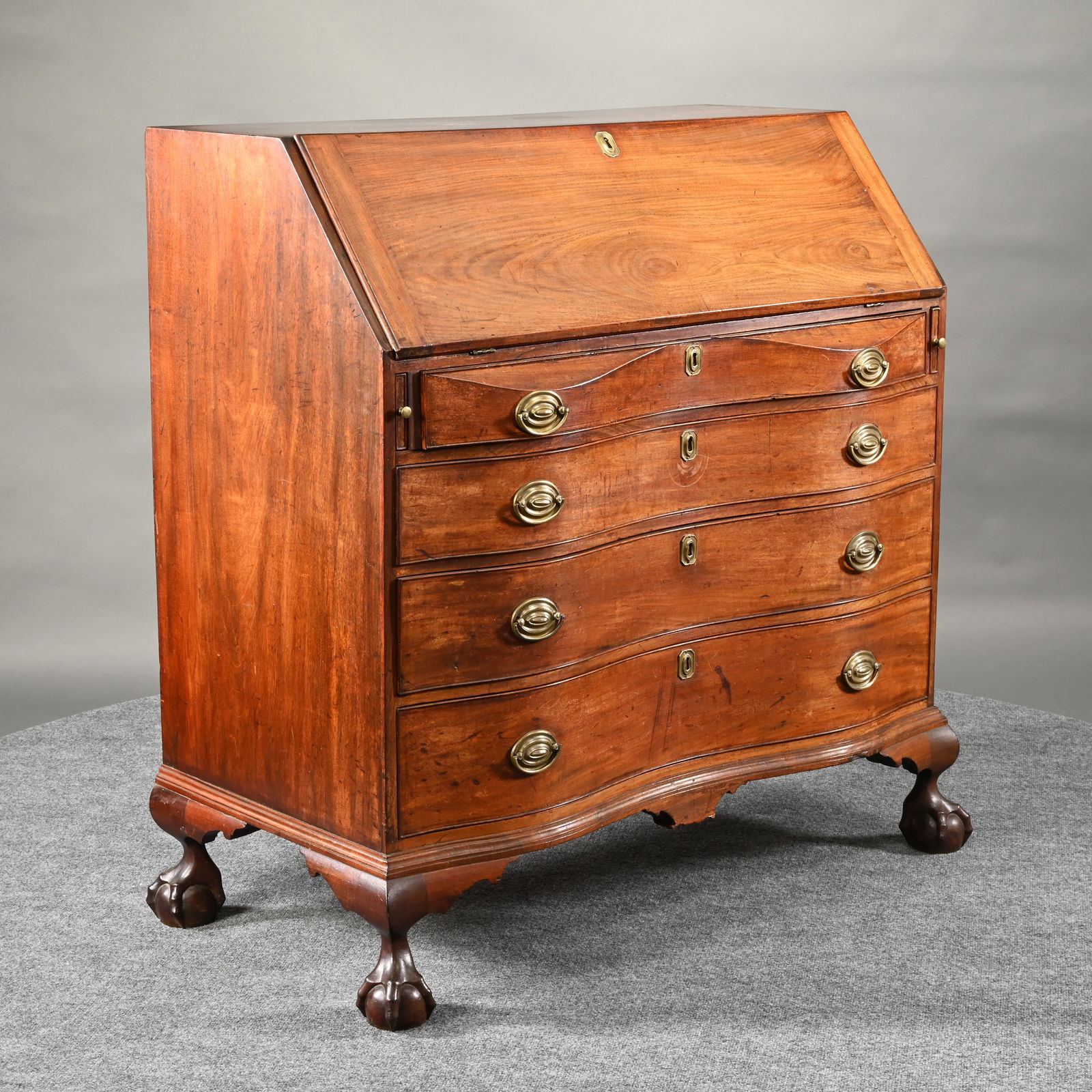 North Shore, MA Chippendale Slant Front Desk (1 of 13)